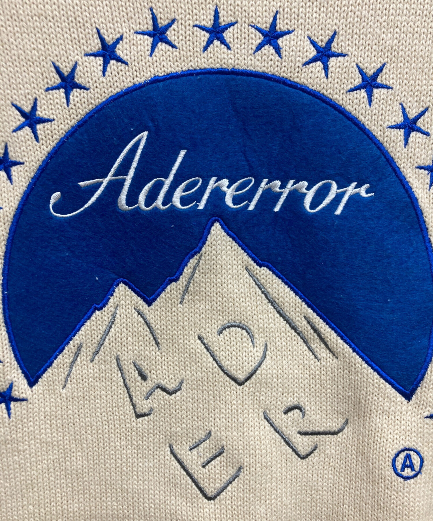 中古・古着通販】ADER error (アーダーエラー) COMPANY KNIT ベージュ 