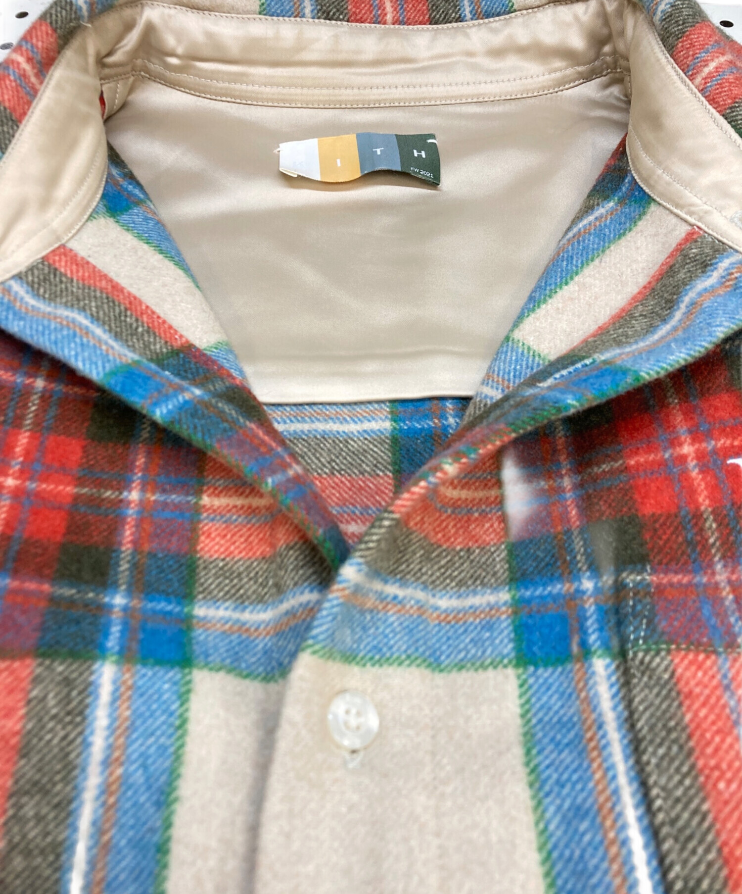 激安大特価 KITH チェックジャケット Kith KITH(キス) ⁄ KITH✨中綿