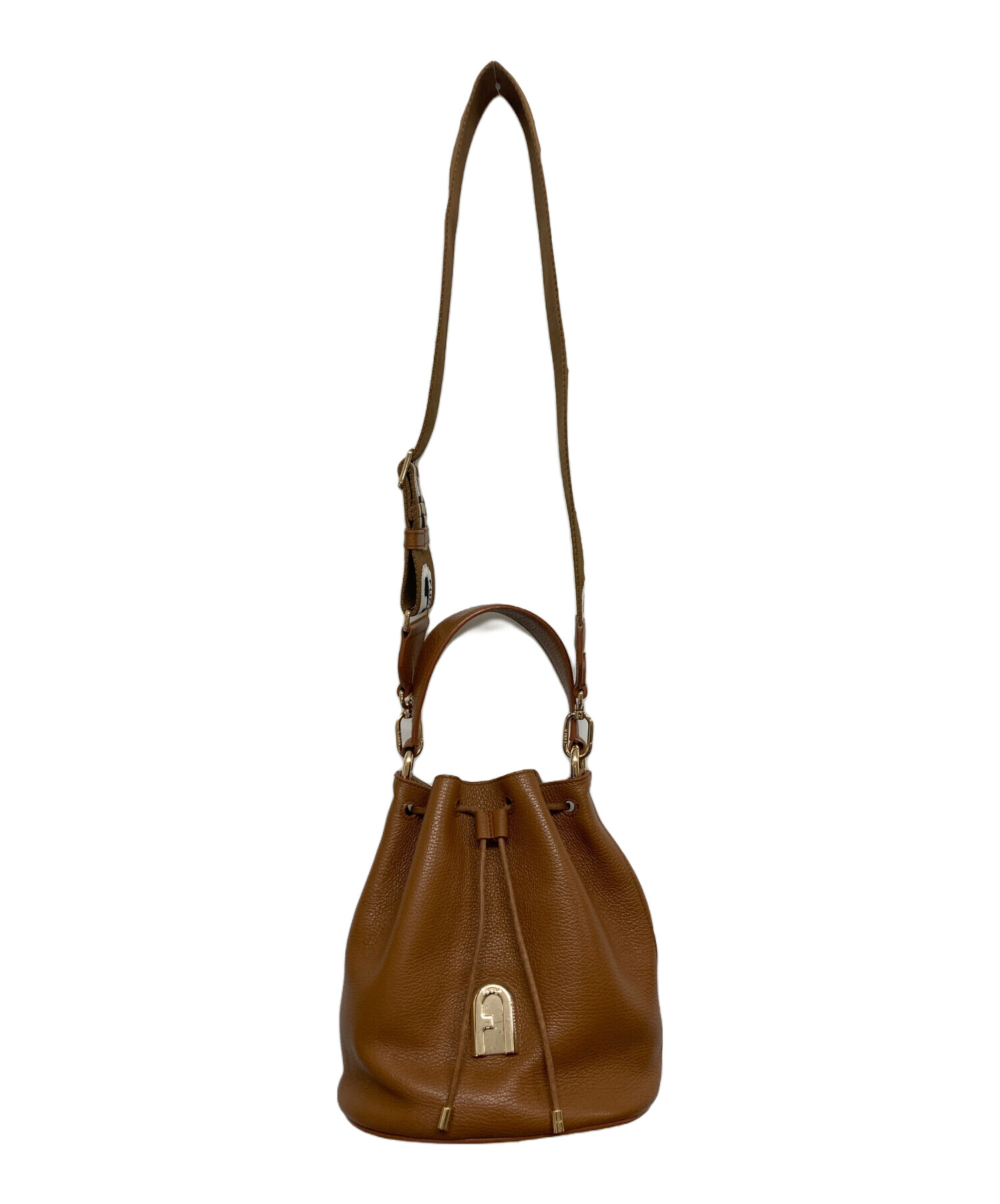 中古・古着通販】FURLA (フルラ) SLEEK スリーク バケットバッグ 