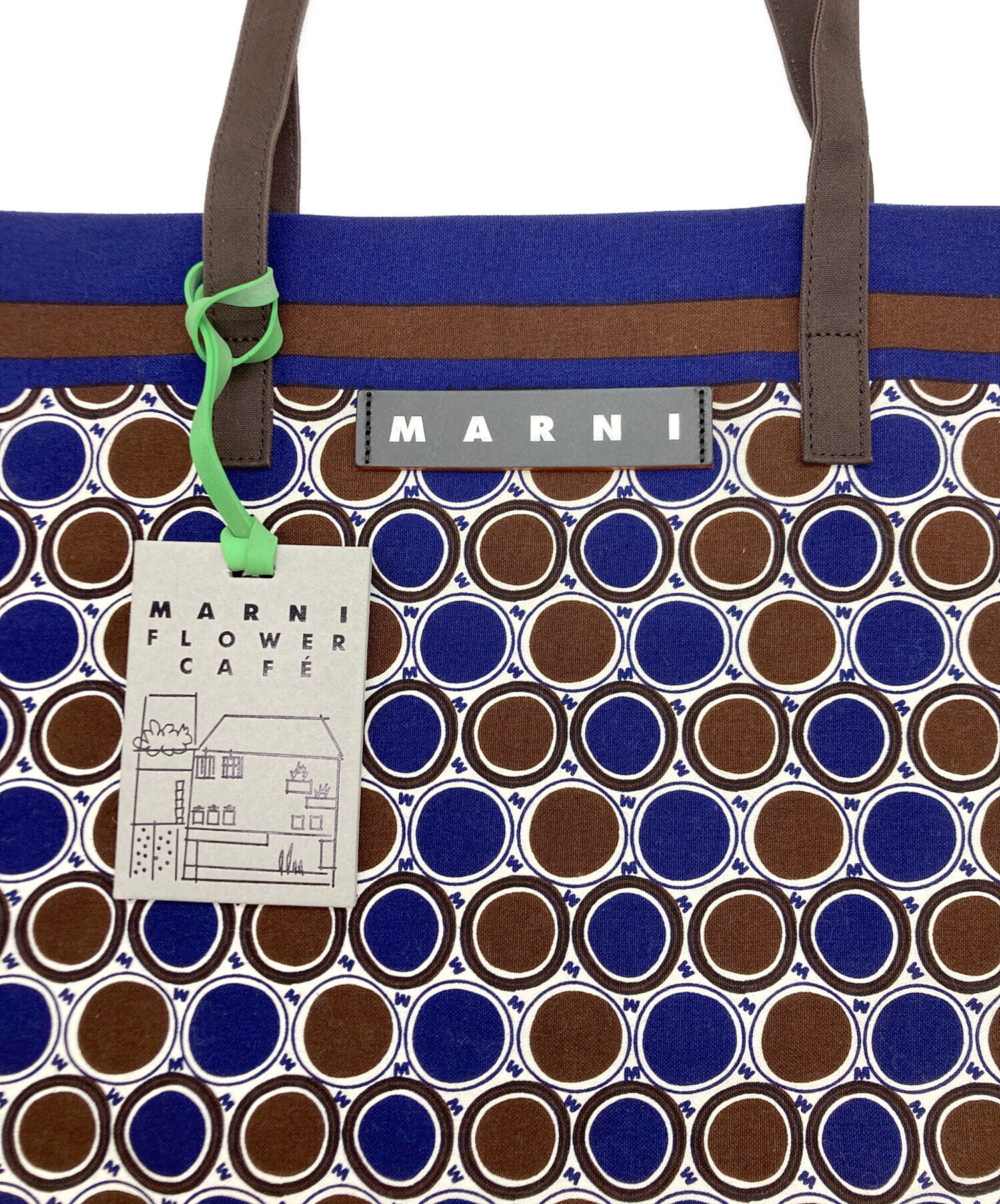 中古・古着通販】MARNI (マルニ) フラワーカフェバンダナトートバッグ