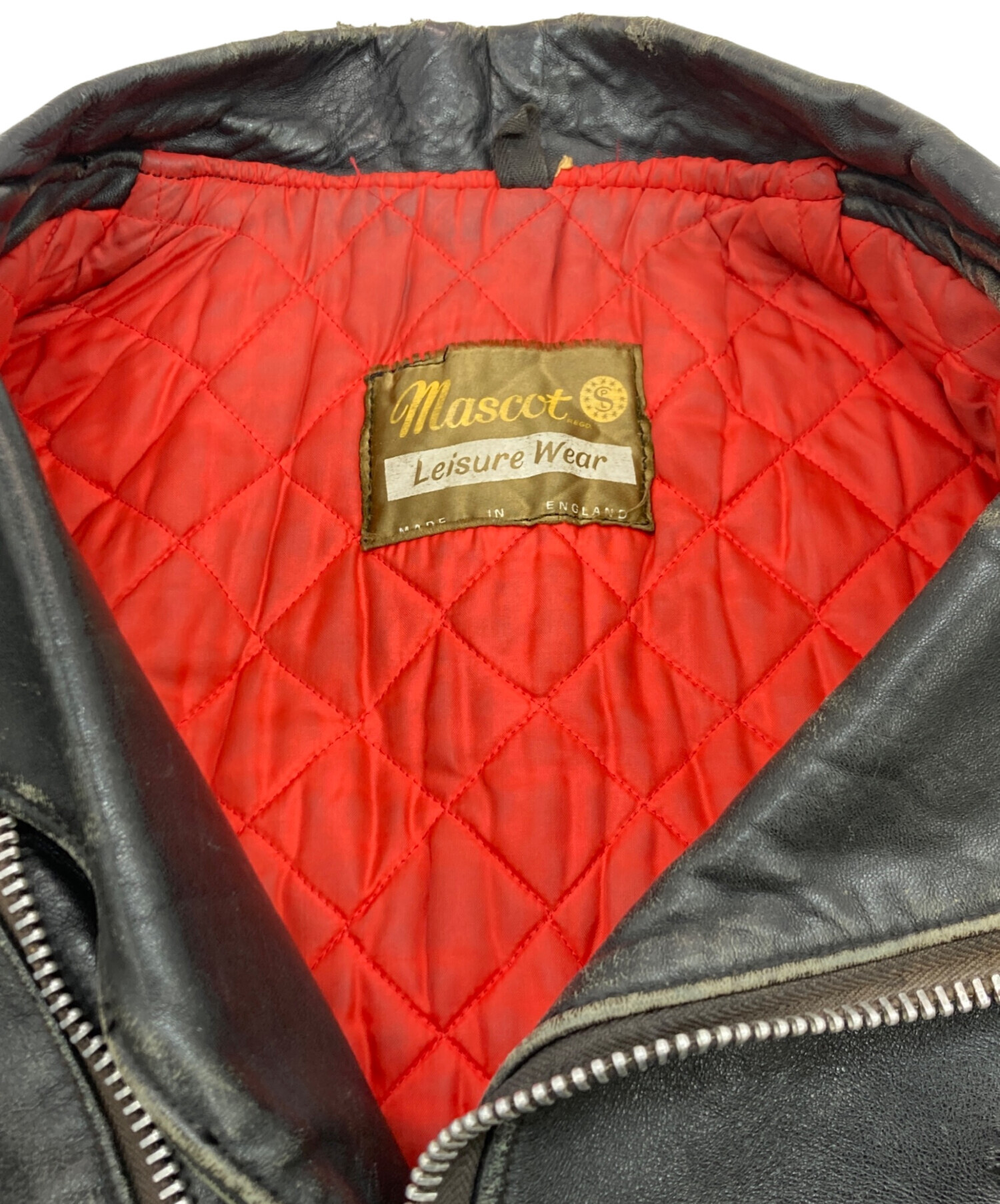 中古・古着通販】MASCOT (マスコット) 70'Sライダースジャケット