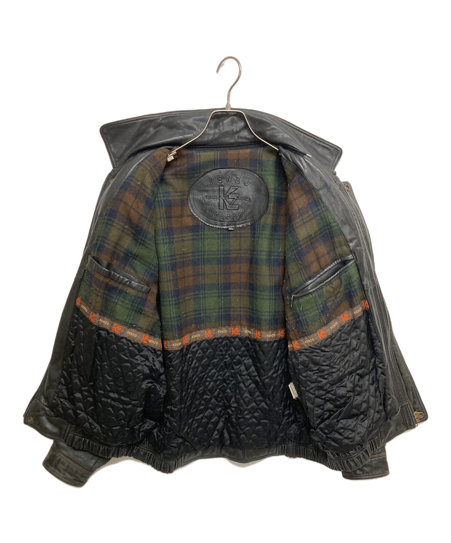 中古・古着通販】KENZO (ケンゾー) オールドラムレザージャケット