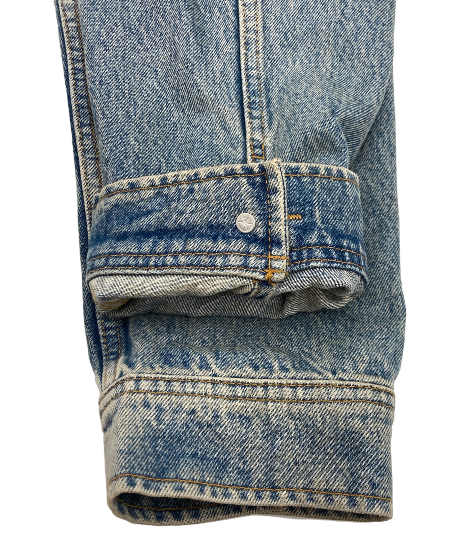 中古・古着通販】stussy (ステューシー) Denim Zip Work Jacket