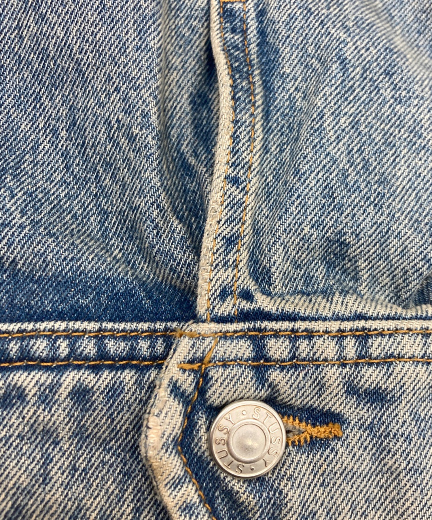 中古・古着通販】stussy (ステューシー) Denim Zip Work Jacket