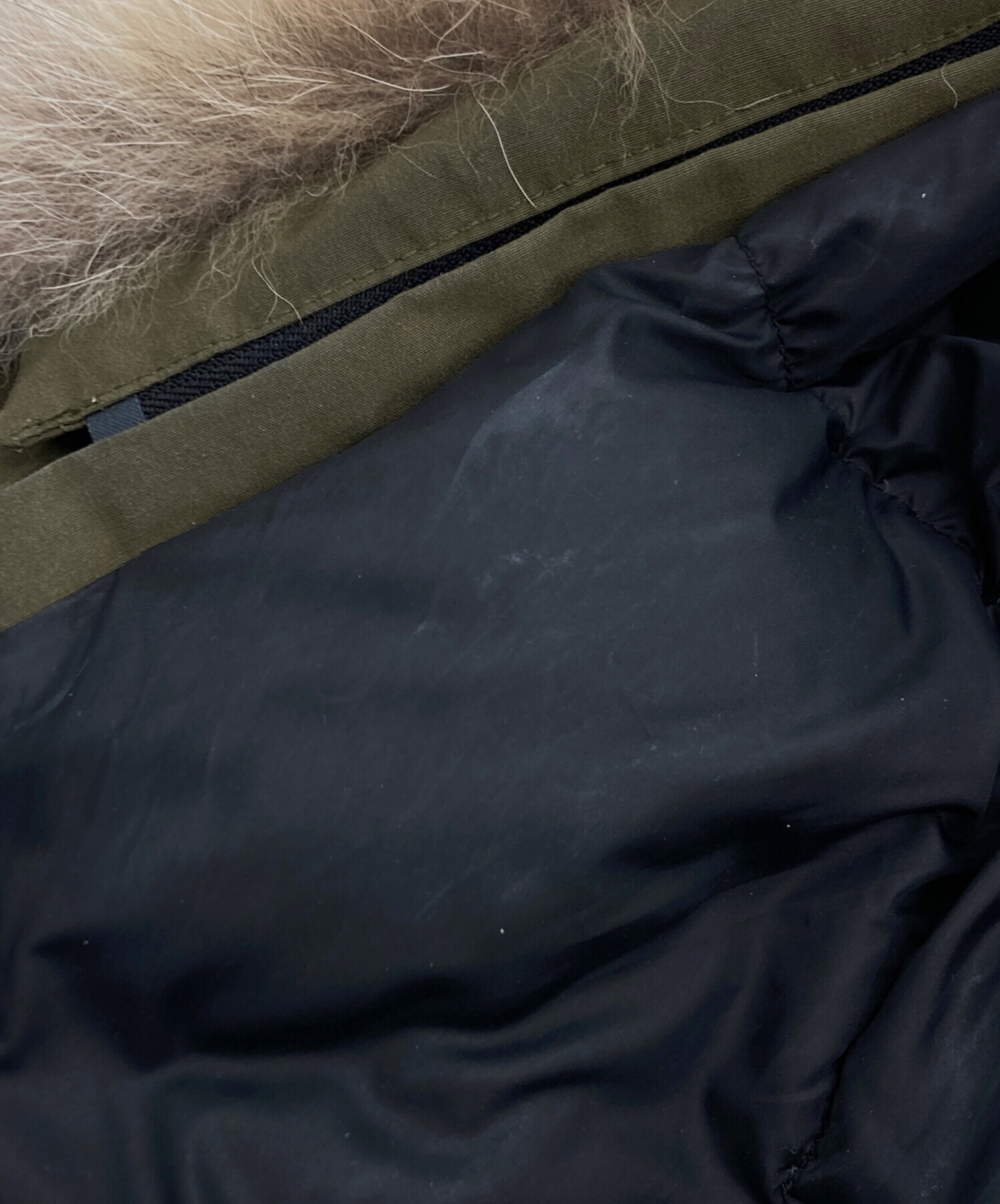 カナダグース　ジャスパー　ミリタリーグリーン CANADA GOOSE [カナダグース] CHATEAU PARKA ミリタリーグリーン-Jalana