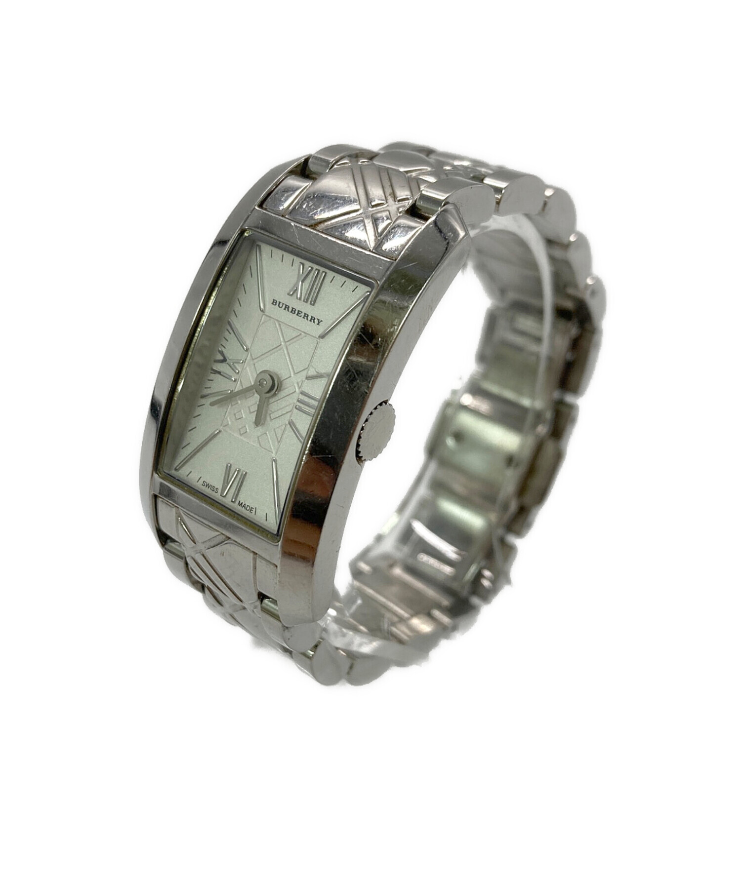 中古・古着通販】BURBERRY (バーバリー) レクタンギュラーウォッチ