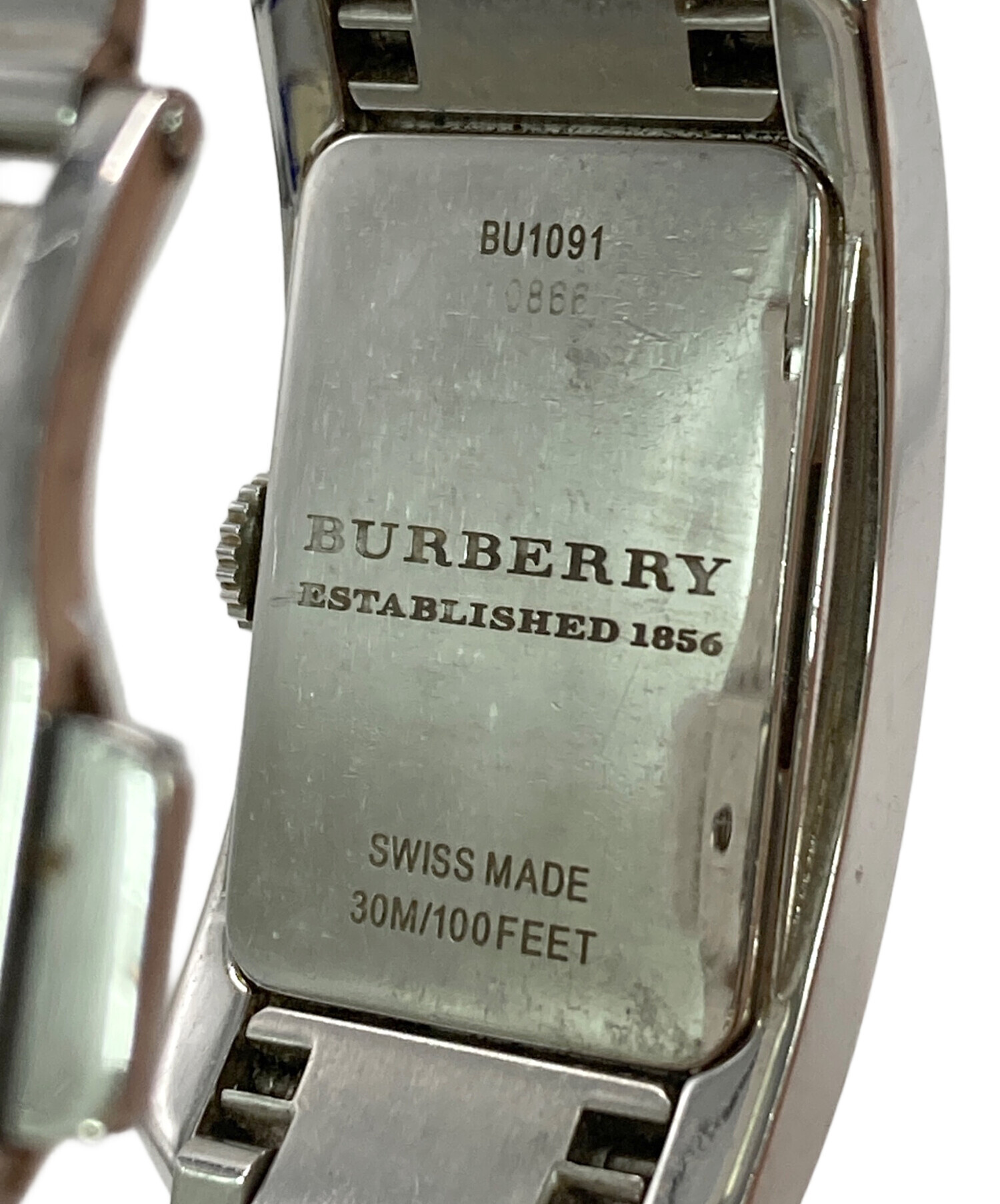 中古・古着通販】BURBERRY (バーバリー) レクタンギュラーウォッチ