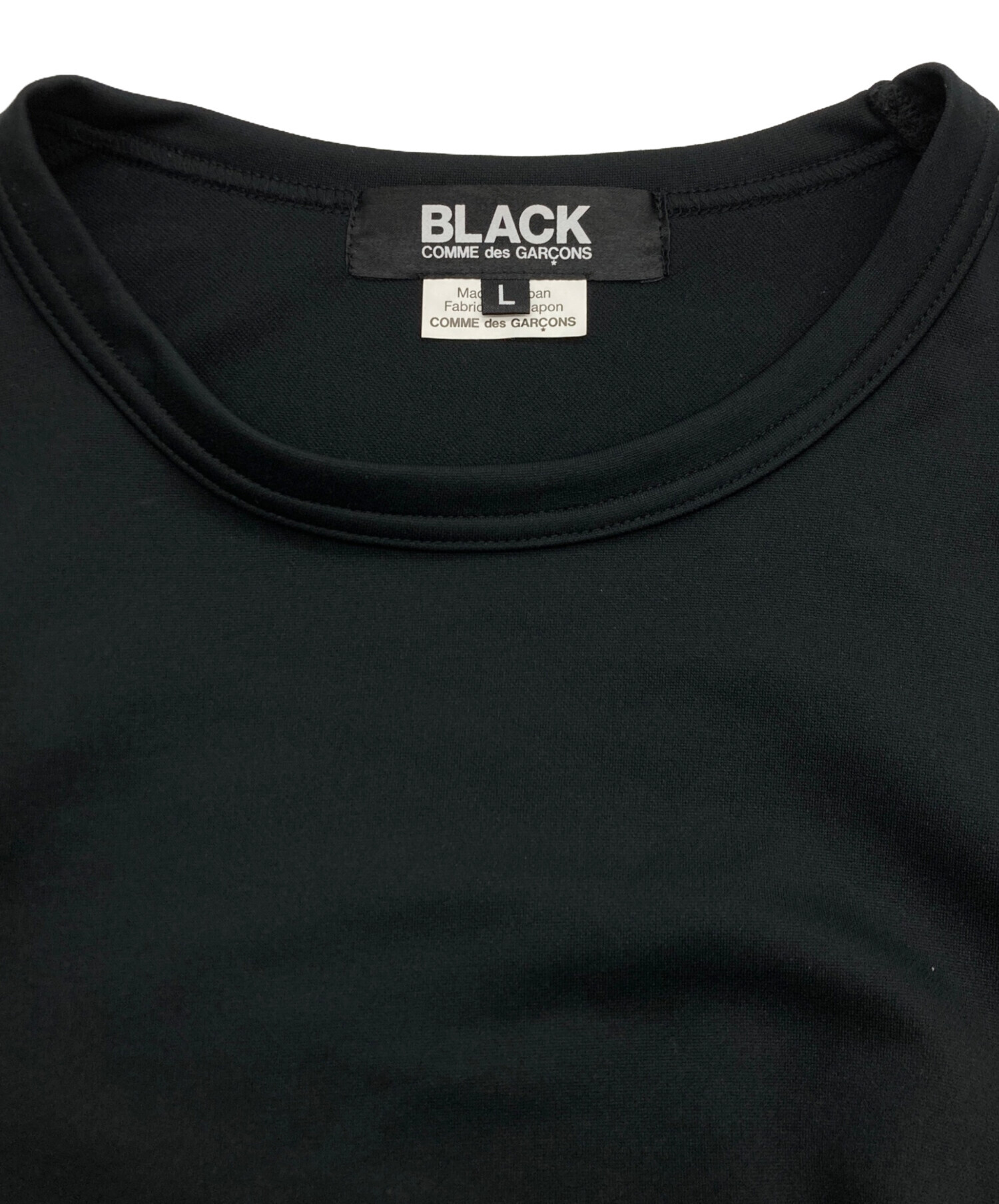 COMME des GARCONS Tシャツ・カットソー L 黒 【古着】【中古】【送料無料】 PLAY COMME des GARCONS（プレイコムデギャルソン） | Tシャツ