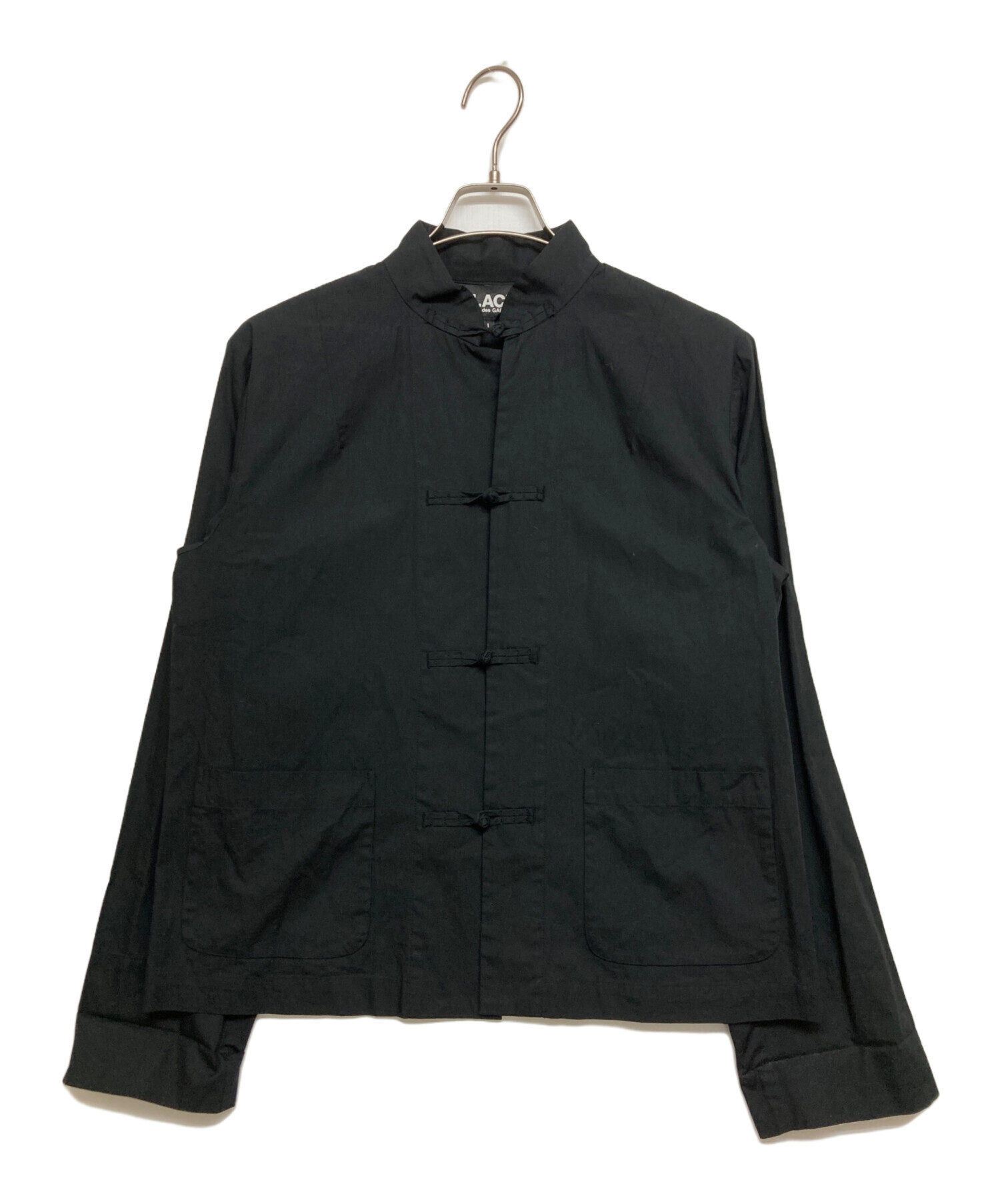 ブラックコムデギャルソン　チャイナ　シャツ 中古・古着通販】BLACK COMME des GARCONS (ブラックコムデギャルソン