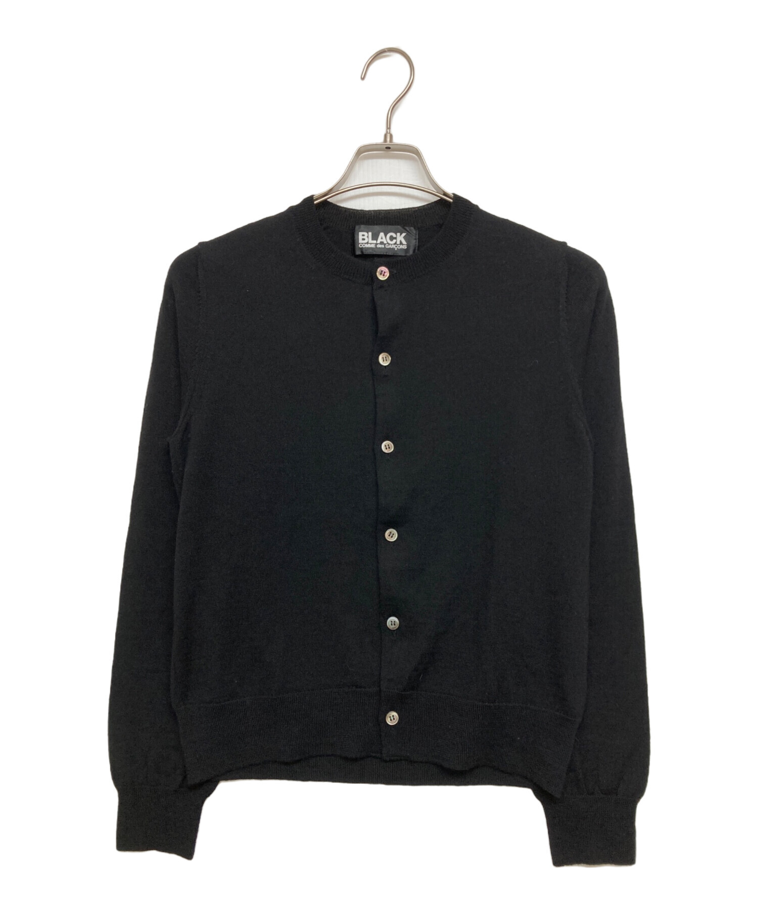 tricot COMME des GARÇONS カーディガン ニット ブラック 中古・古着通販】BLACK COMME des GARCONS (ブラックコムデギャルソン