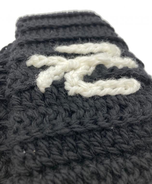 中古・古着通販】ANRI (アンリ) KNIT BEANIE ブラック｜ブランド・古着