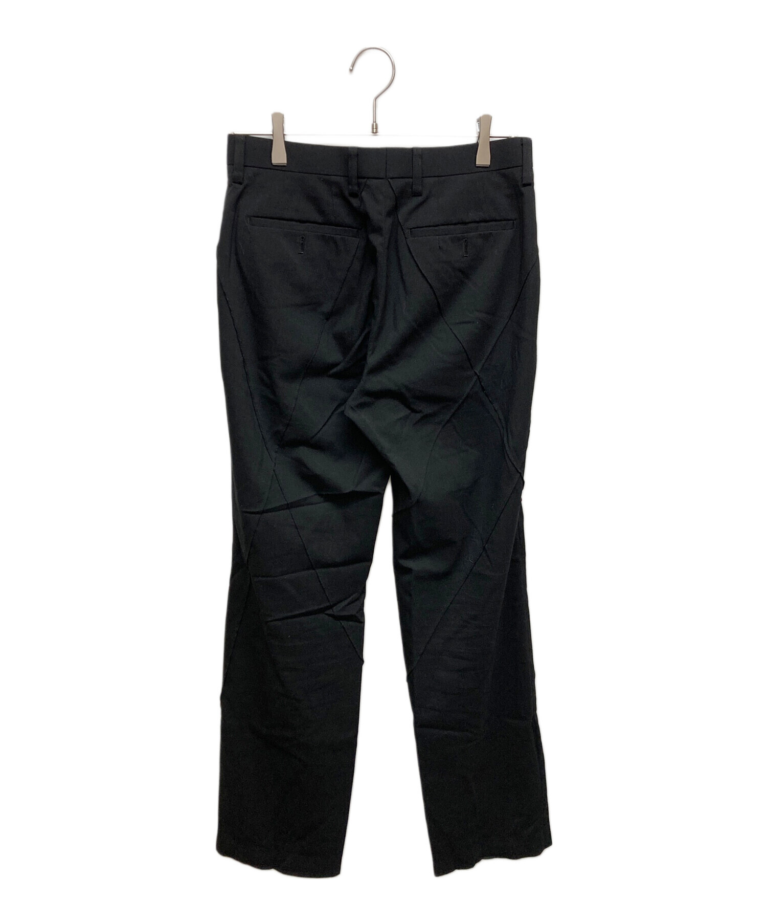 中古・古着通販】ISSEY MIYAKE (イッセイミヤケ) seam design black