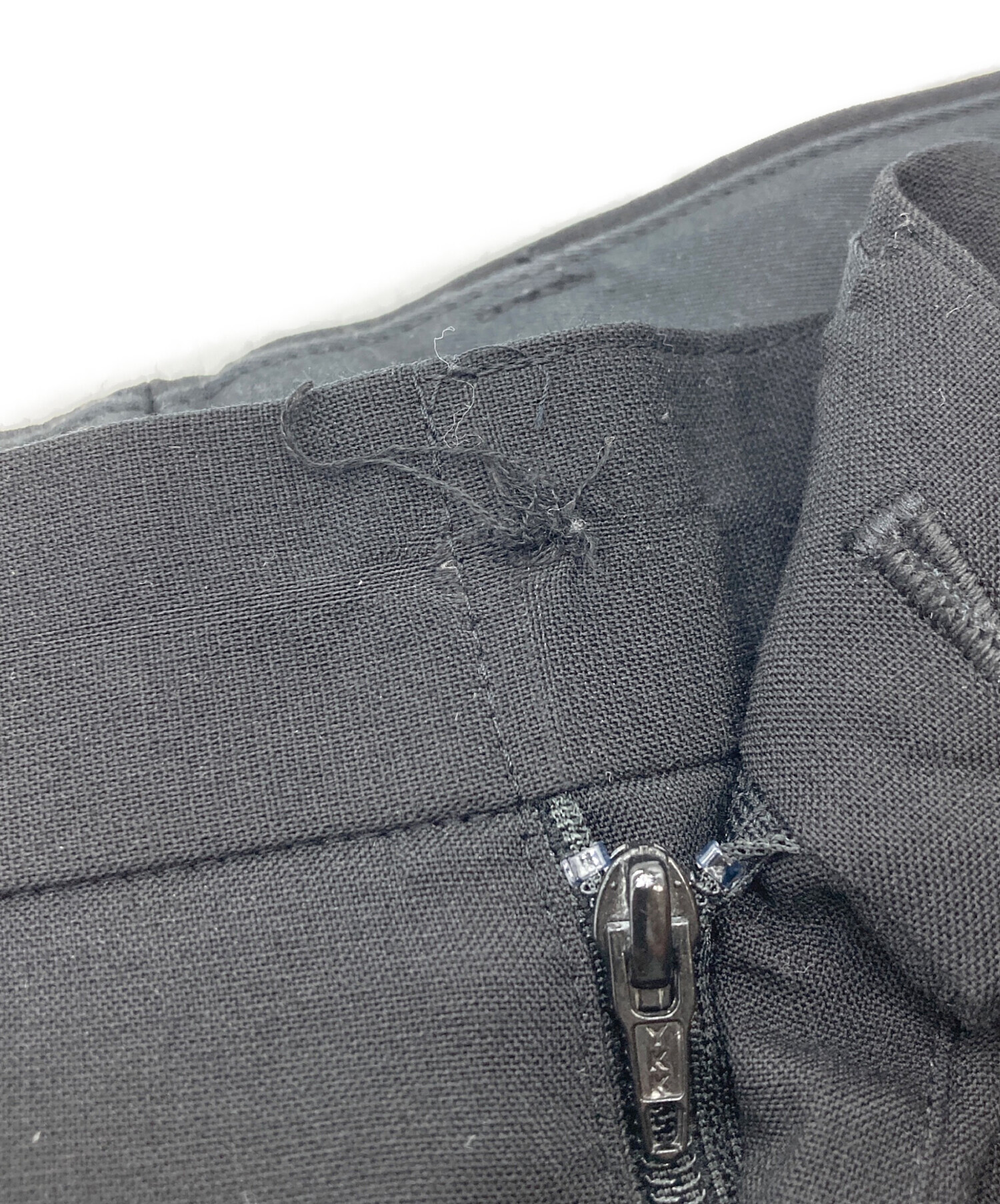 中古・古着通販】ISSEY MIYAKE (イッセイミヤケ) seam design black 