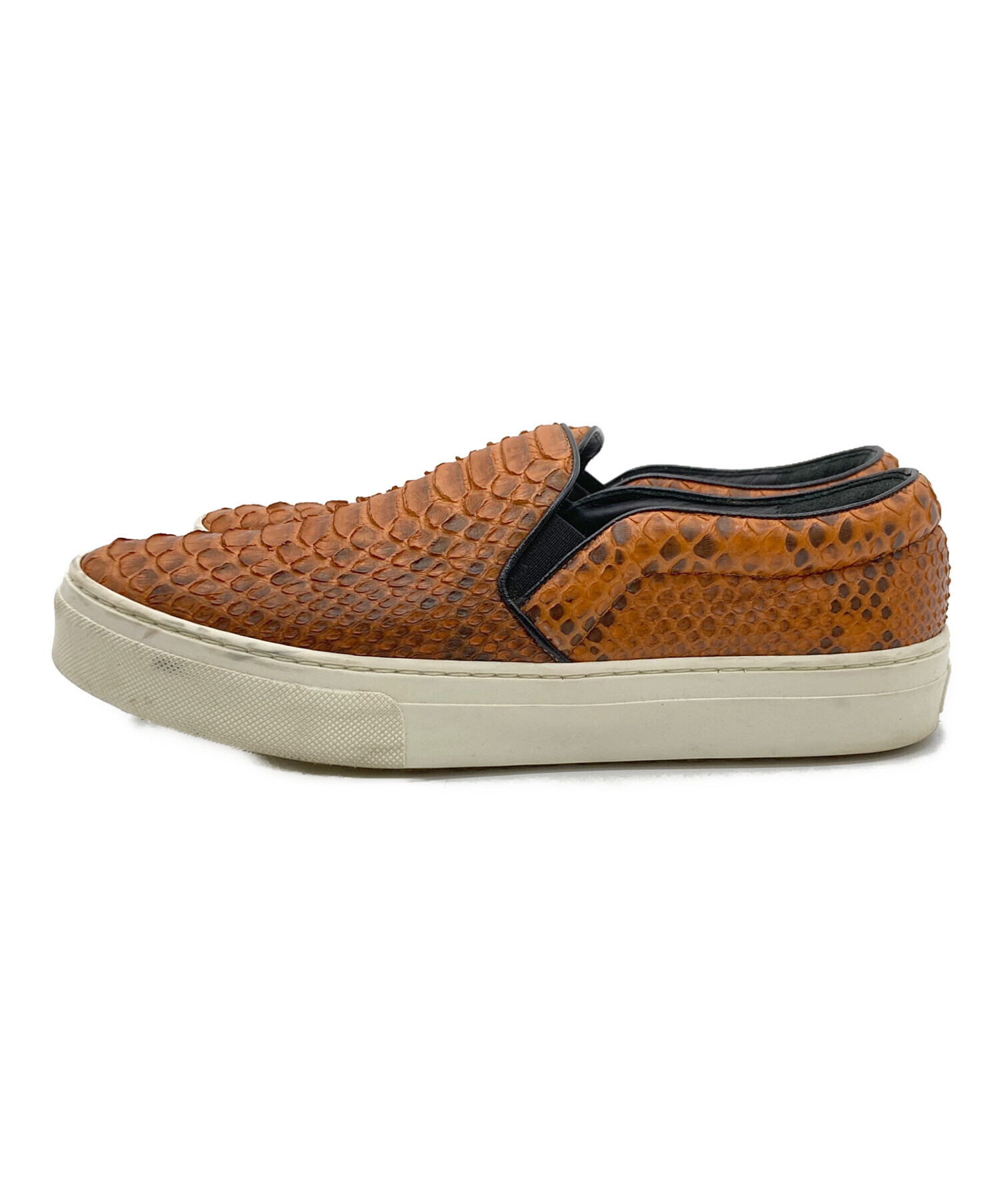 中古・古着通販】CELINE (セリーヌ) SNAKESKIN SLIP ON/スネークスキン 