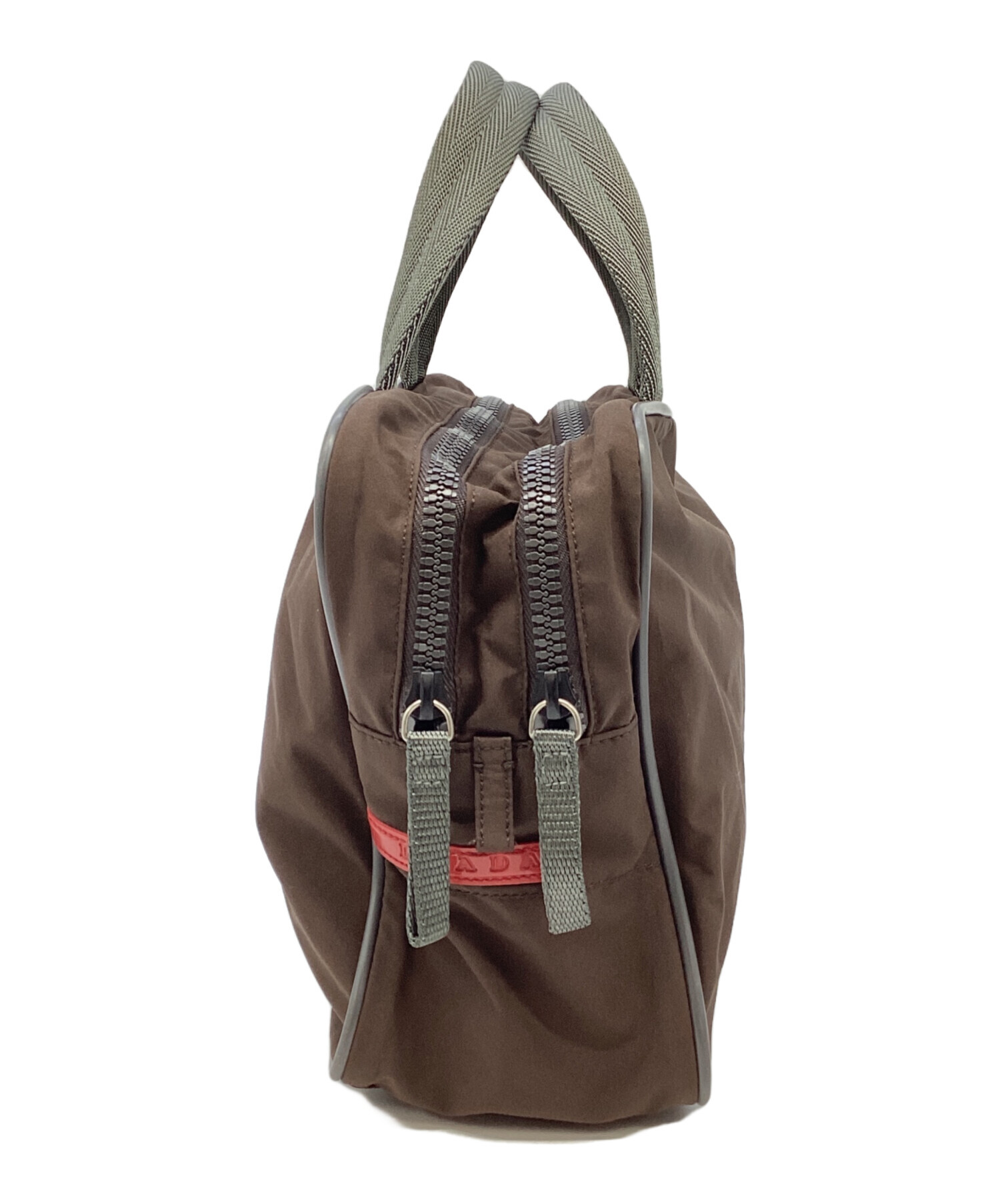 PRADA SPORT プラダスポーツ ナイロン ハンドバッグ スクエア PRADA SPORT（プラダスポーツ）ハンドバッグ 紺 サイズ:- レディース