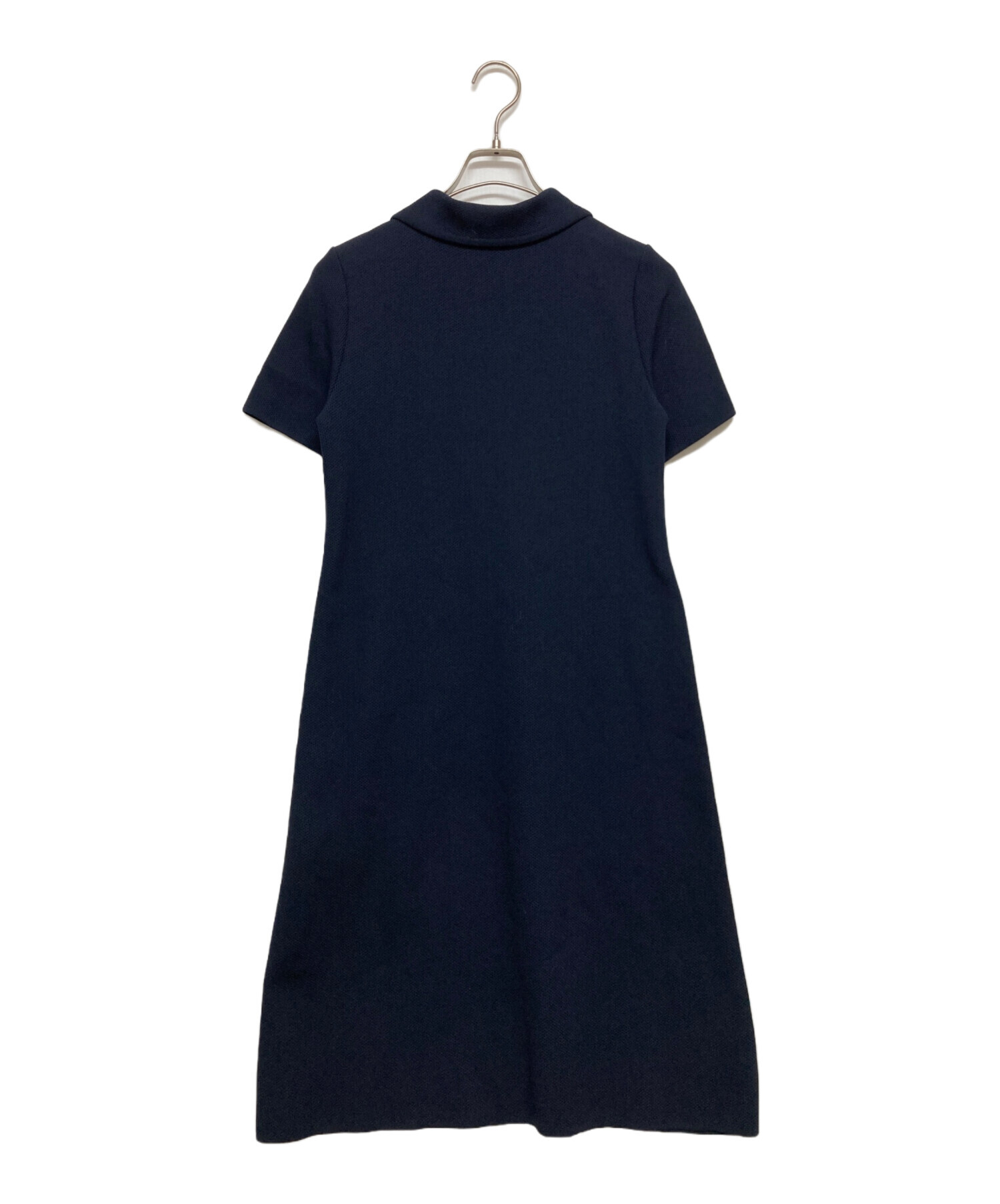 中古・古着通販】FOXEY (フォクシー) Knit Dress Myrtle ネイビー