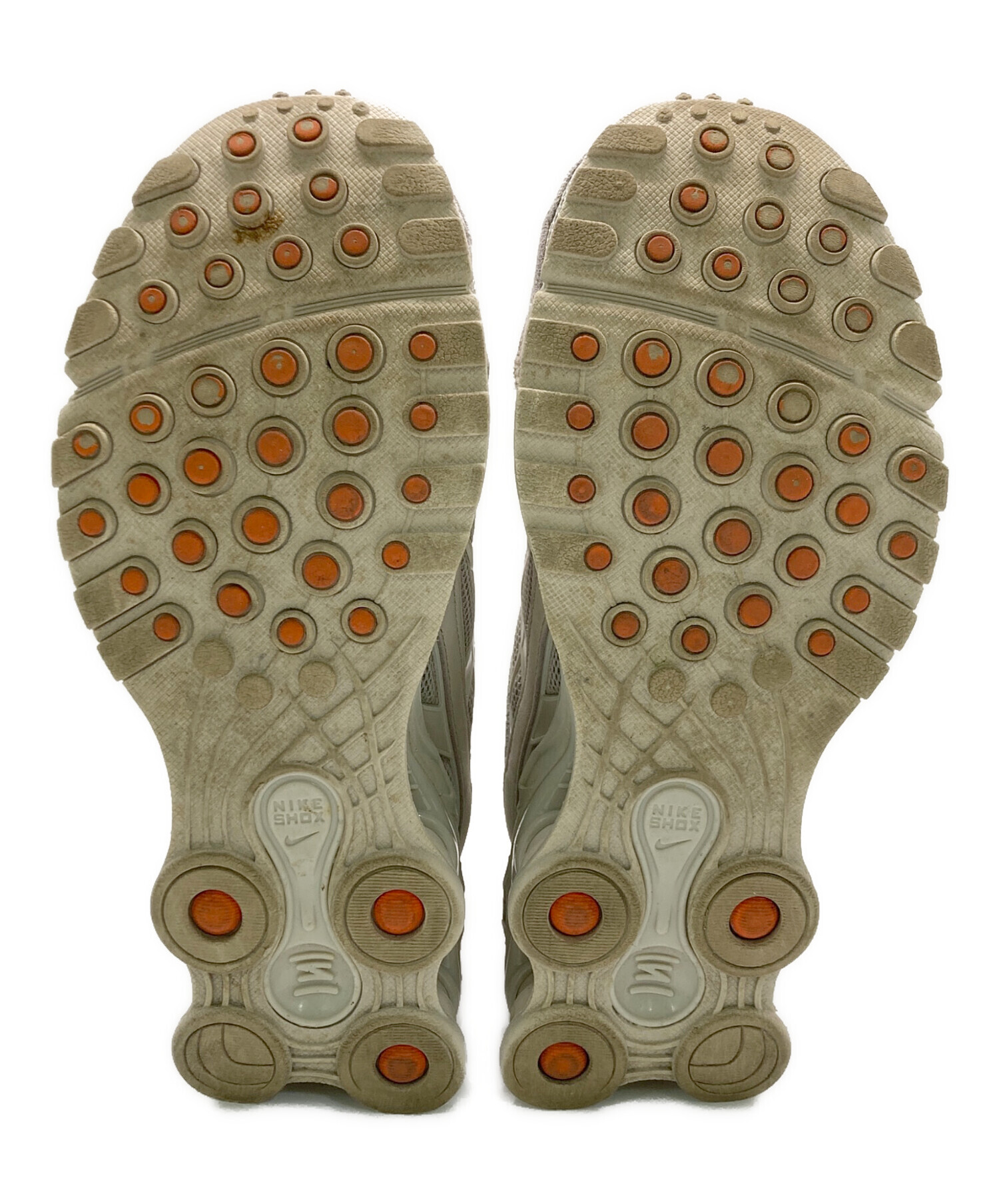 中古・古着通販】NIKE (ナイキ) SHOX RIDE 2 LIGHT BONE TURF ORANGE 