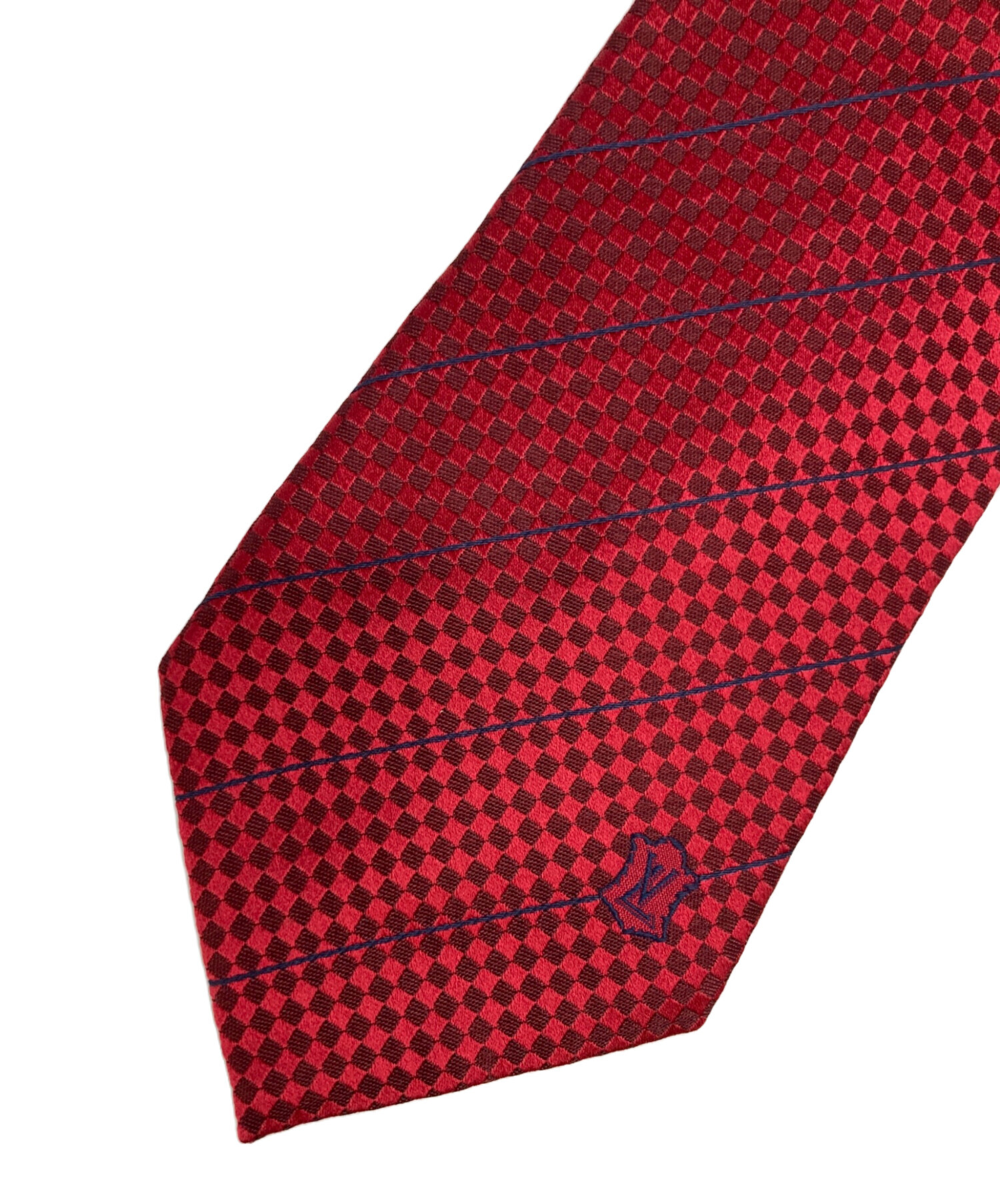 中古・古着通販】LOUIS VUITTON (ルイ ヴィトン) ネクタイ レッド