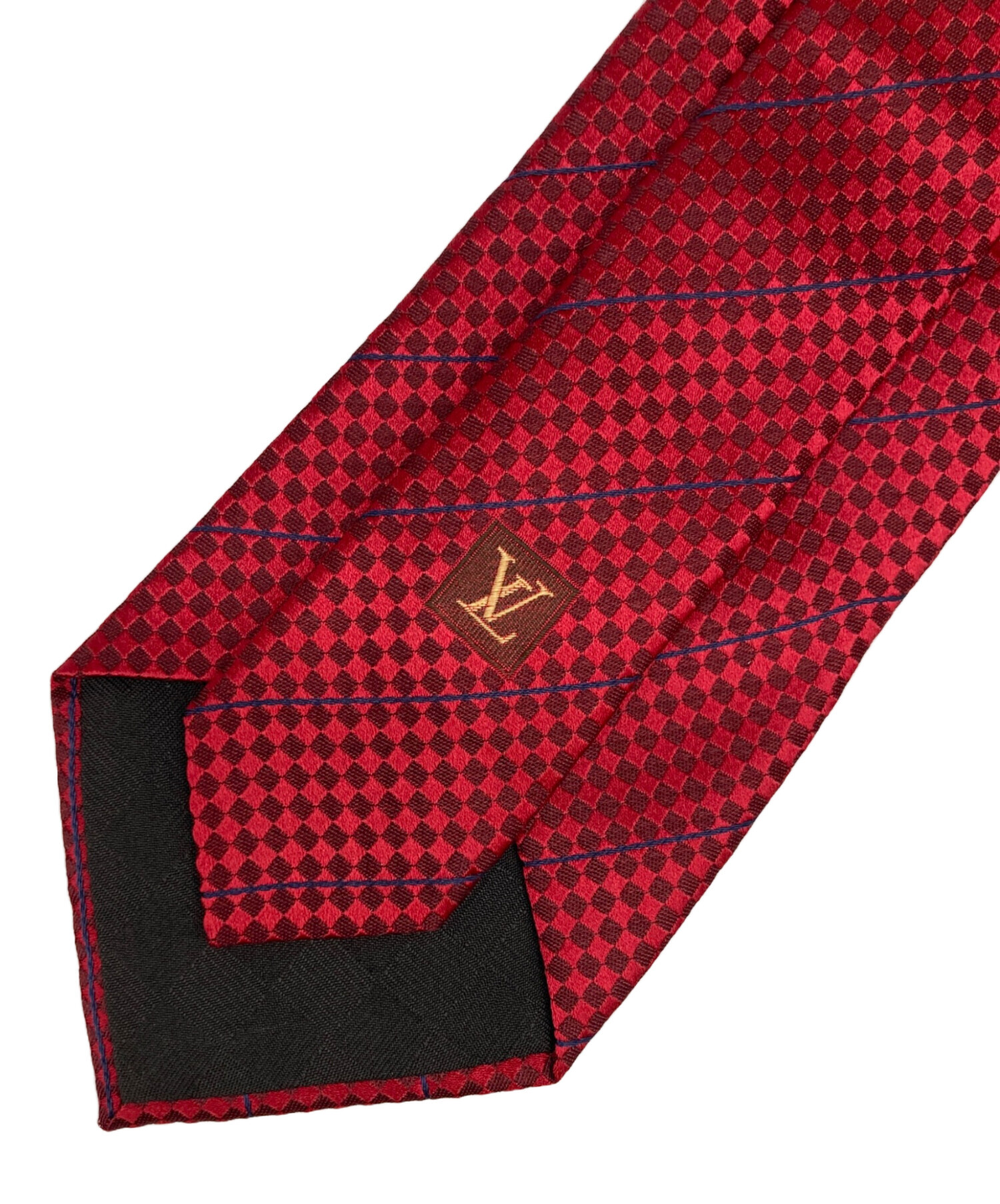 中古・古着通販】LOUIS VUITTON (ルイ ヴィトン) ネクタイ レッド