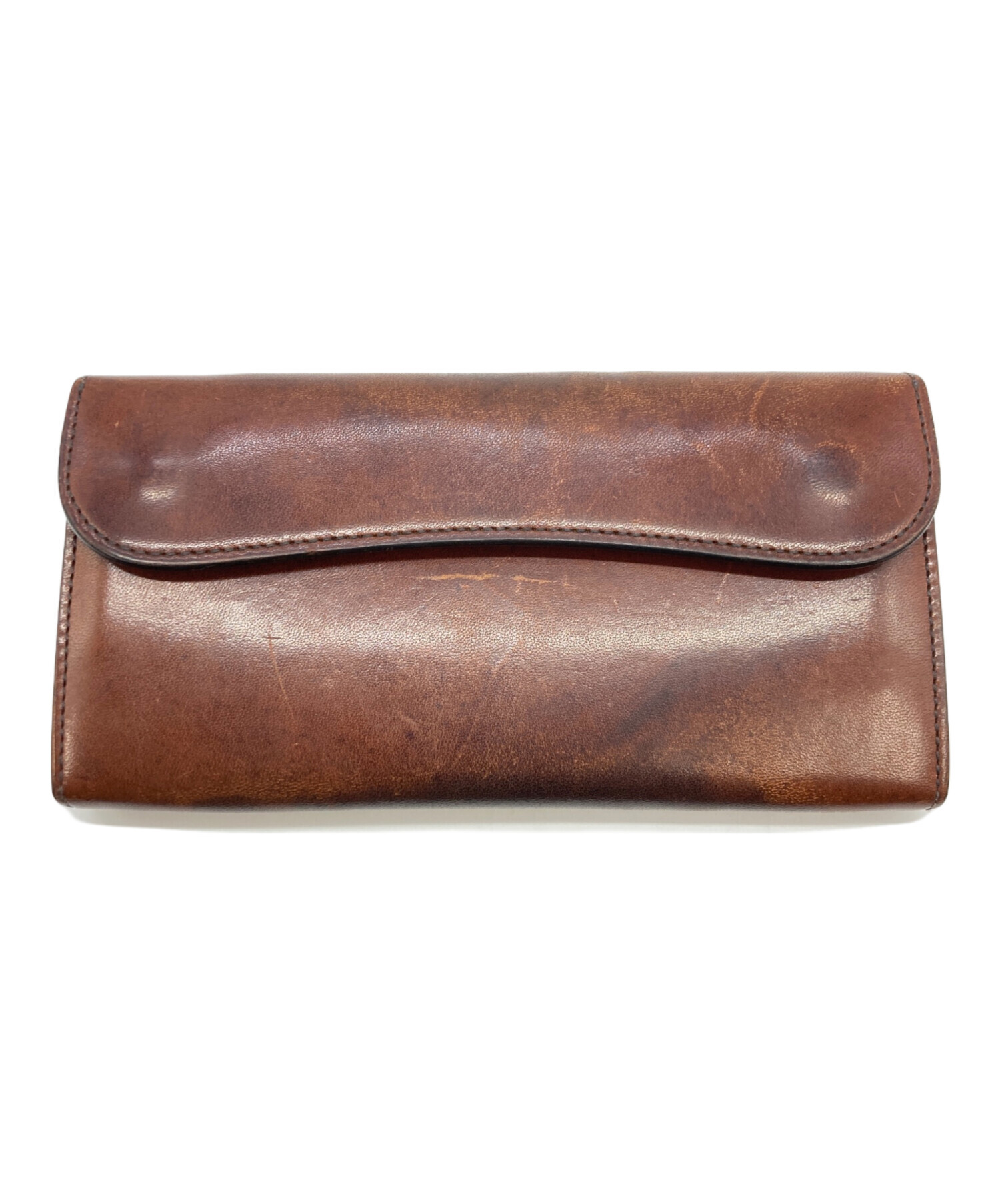 中古・古着通販】WILDSWANS (ワイルドスワンズ) 長財布 ブラウン 