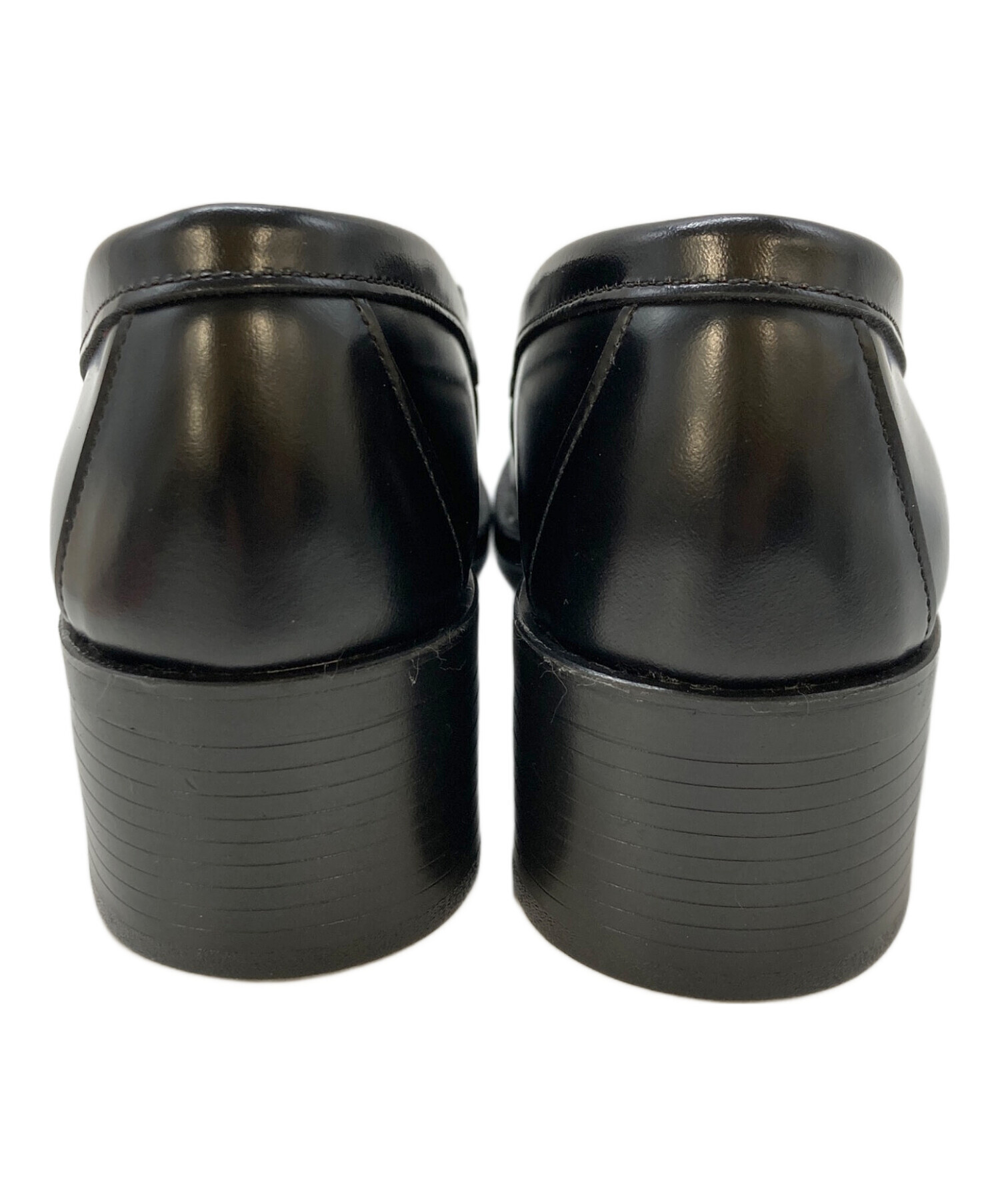 【限定】HARUTA × PERVERZE 厚底 タッセルローファー 24cm黒 中古・古着通販】HARUTA (ハルタ) PERVERZE (パーバーズ) タッセル