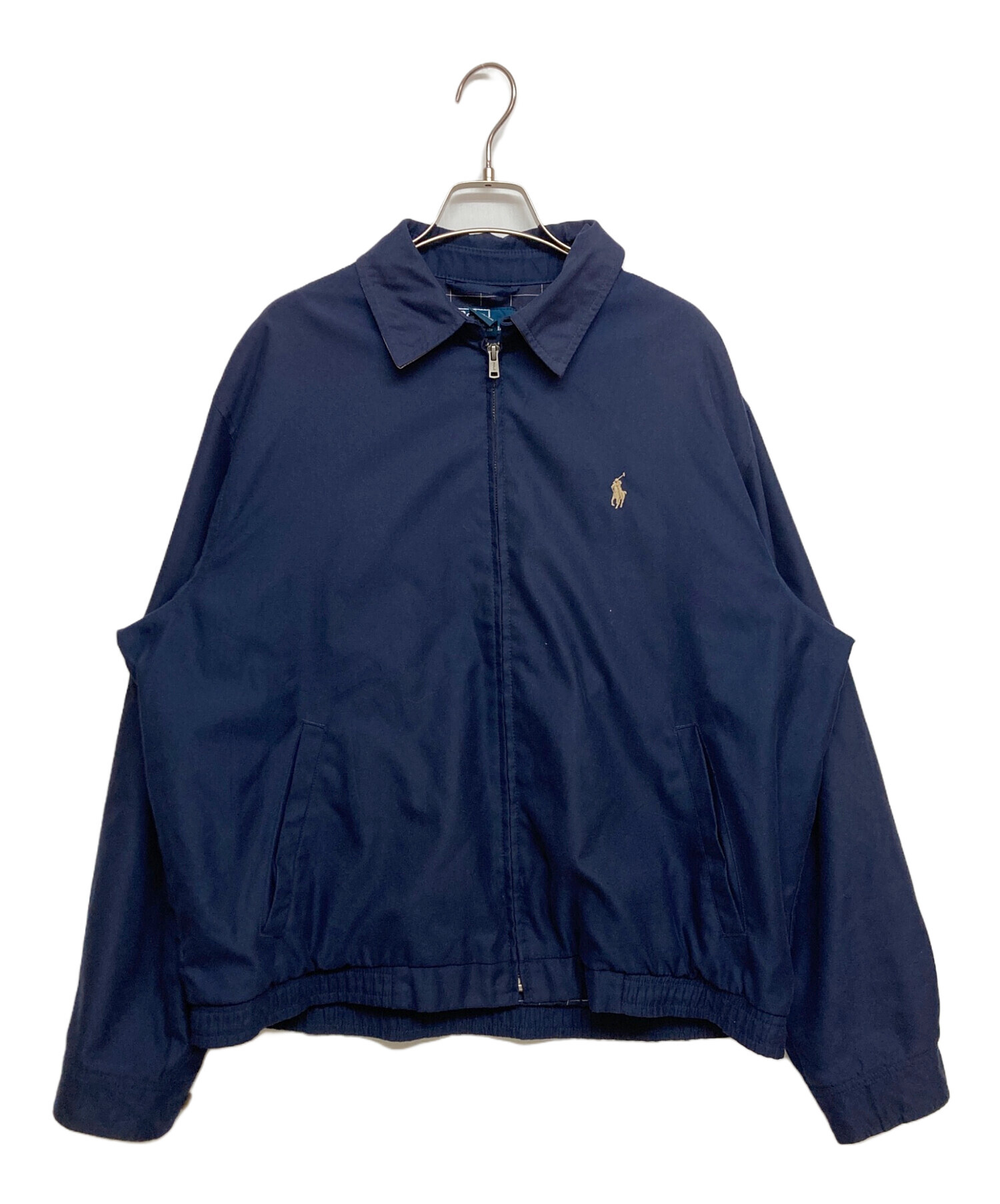 POLO by Ralph Lauren スイングトップ　ネイビー　Mサイズ 中古・古着通販】POLO RALPH LAUREN (ポロ・ラルフローレン) スイング