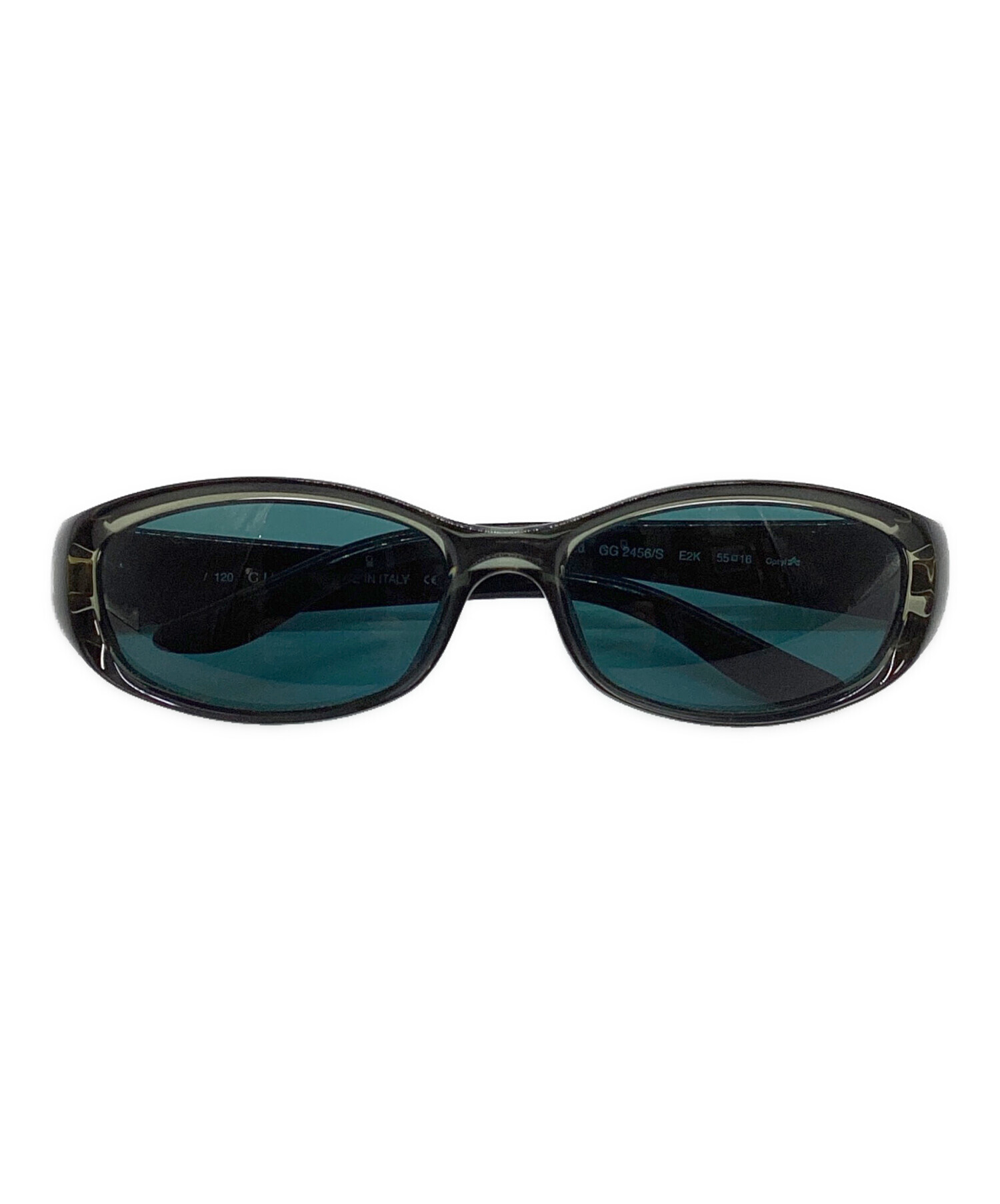 中古・古着通販】GUCCI (グッチ) ヴィンテージオーバルサングラス