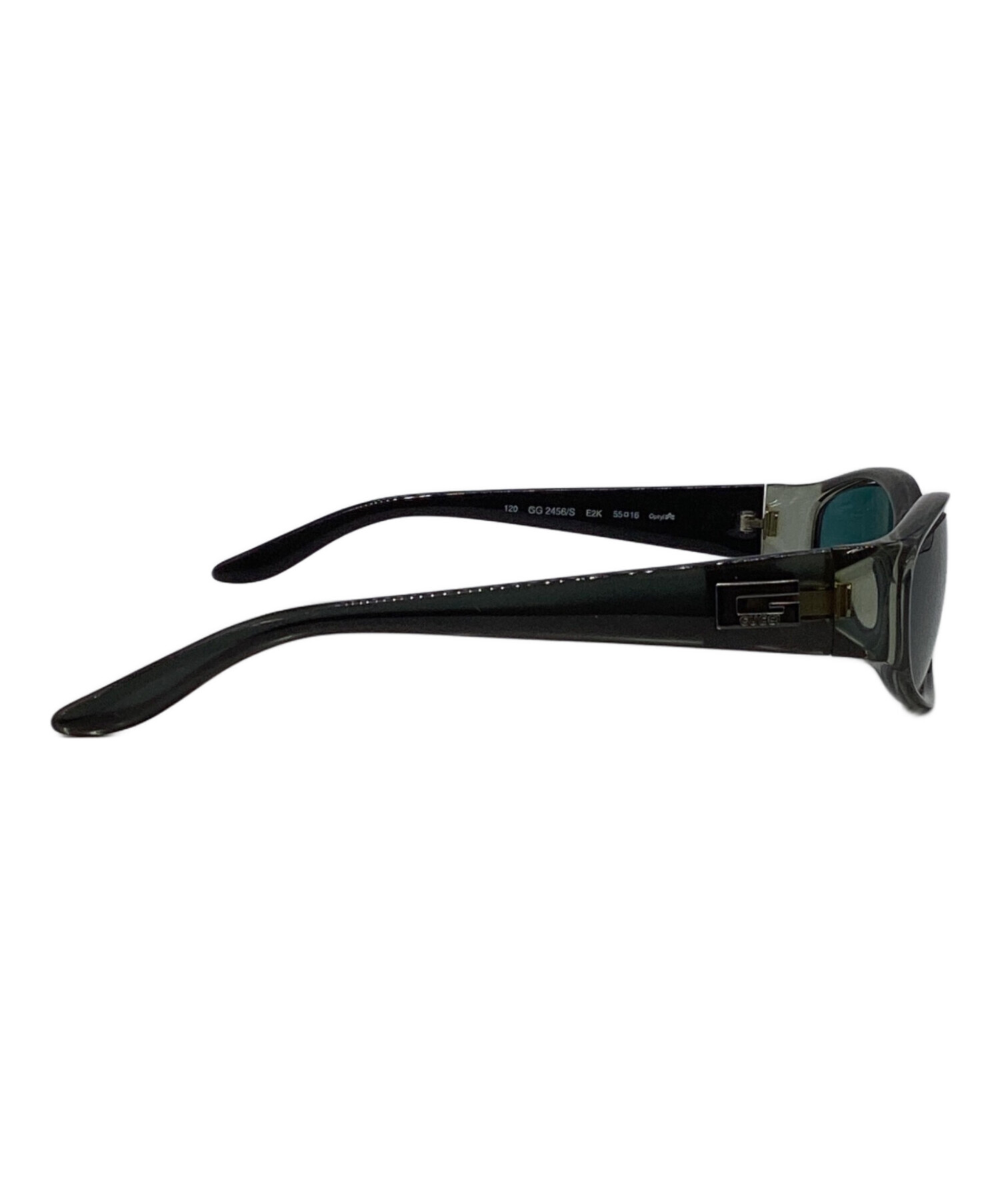 中古・古着通販】GUCCI (グッチ) ヴィンテージオーバルサングラス