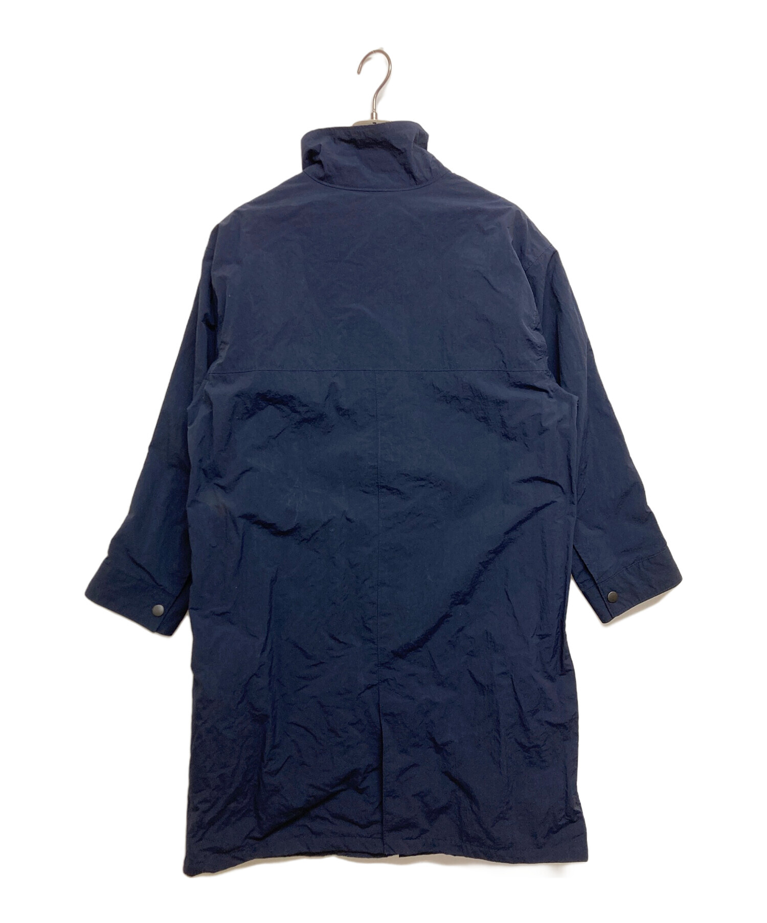 美品☆FRED PERRY x Ray BEAMS /別注オーバーコートネイビー FRED PERRY × Ray BEAMS ／ 別注 オーバー コート