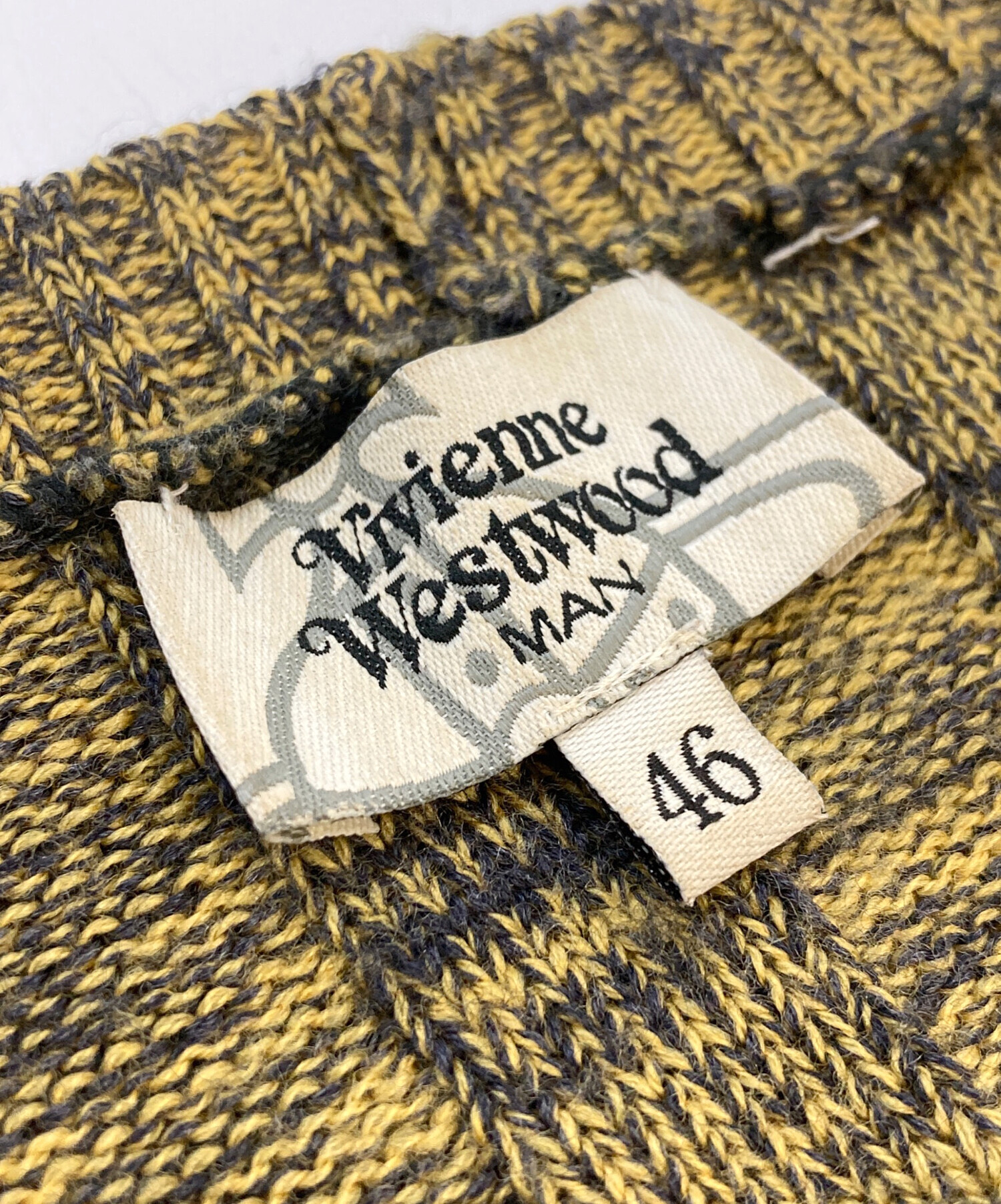 売り出し割引 Vivienne Westwood MAN デザインニット タイダイ風 
