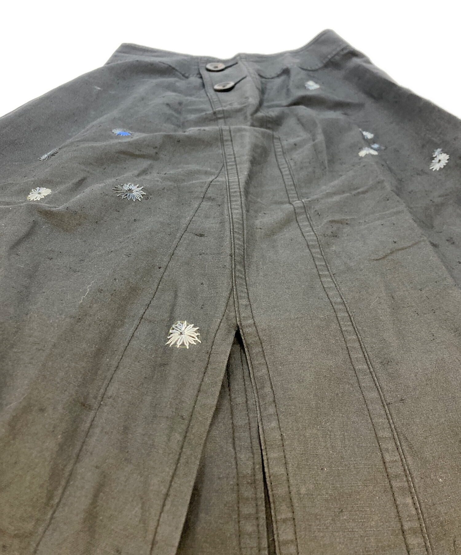 中古・古着通販】ISSEY MIYAKE (イッセイミヤケ) スカート グレー