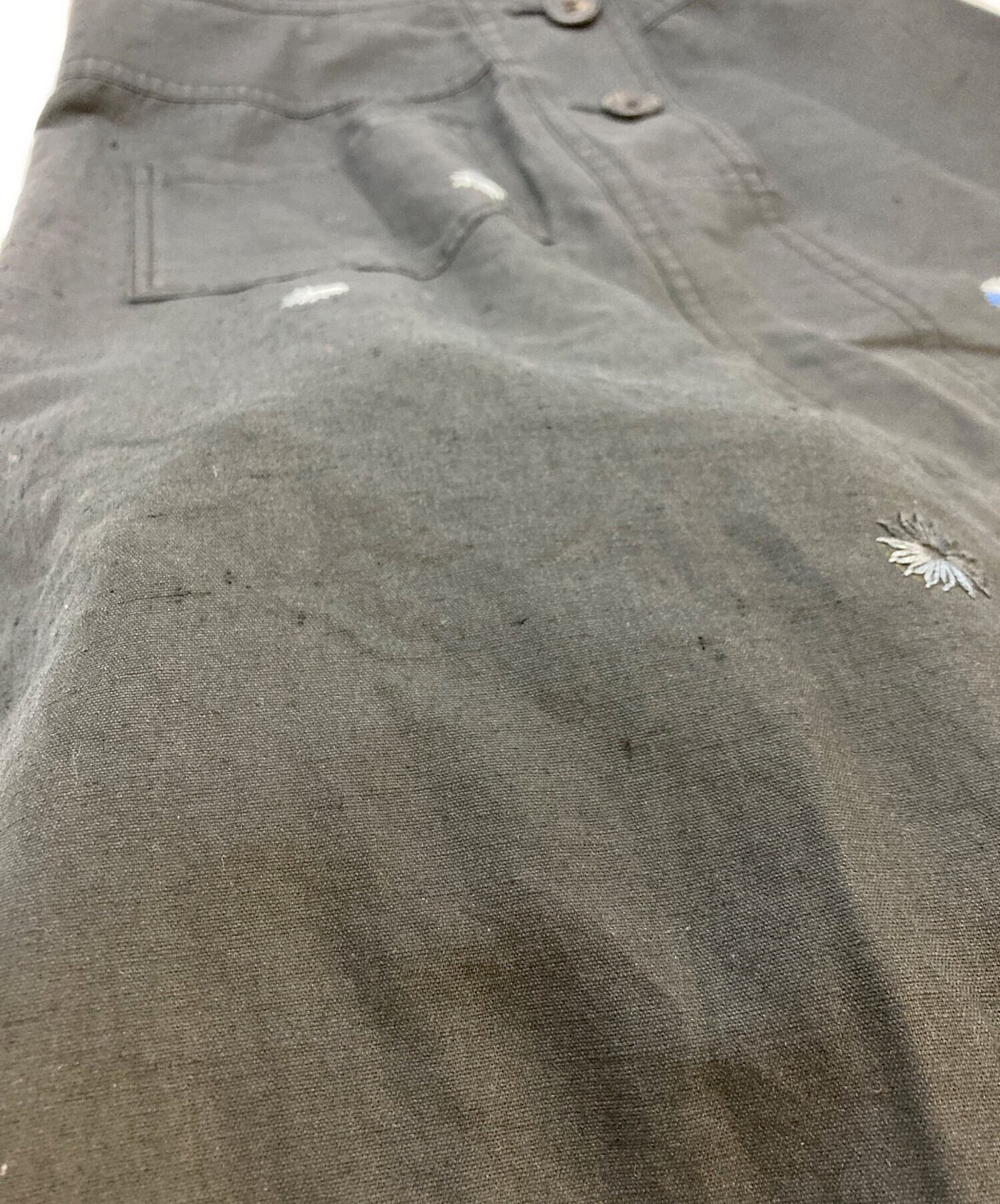 中古・古着通販】ISSEY MIYAKE (イッセイミヤケ) スカート グレー