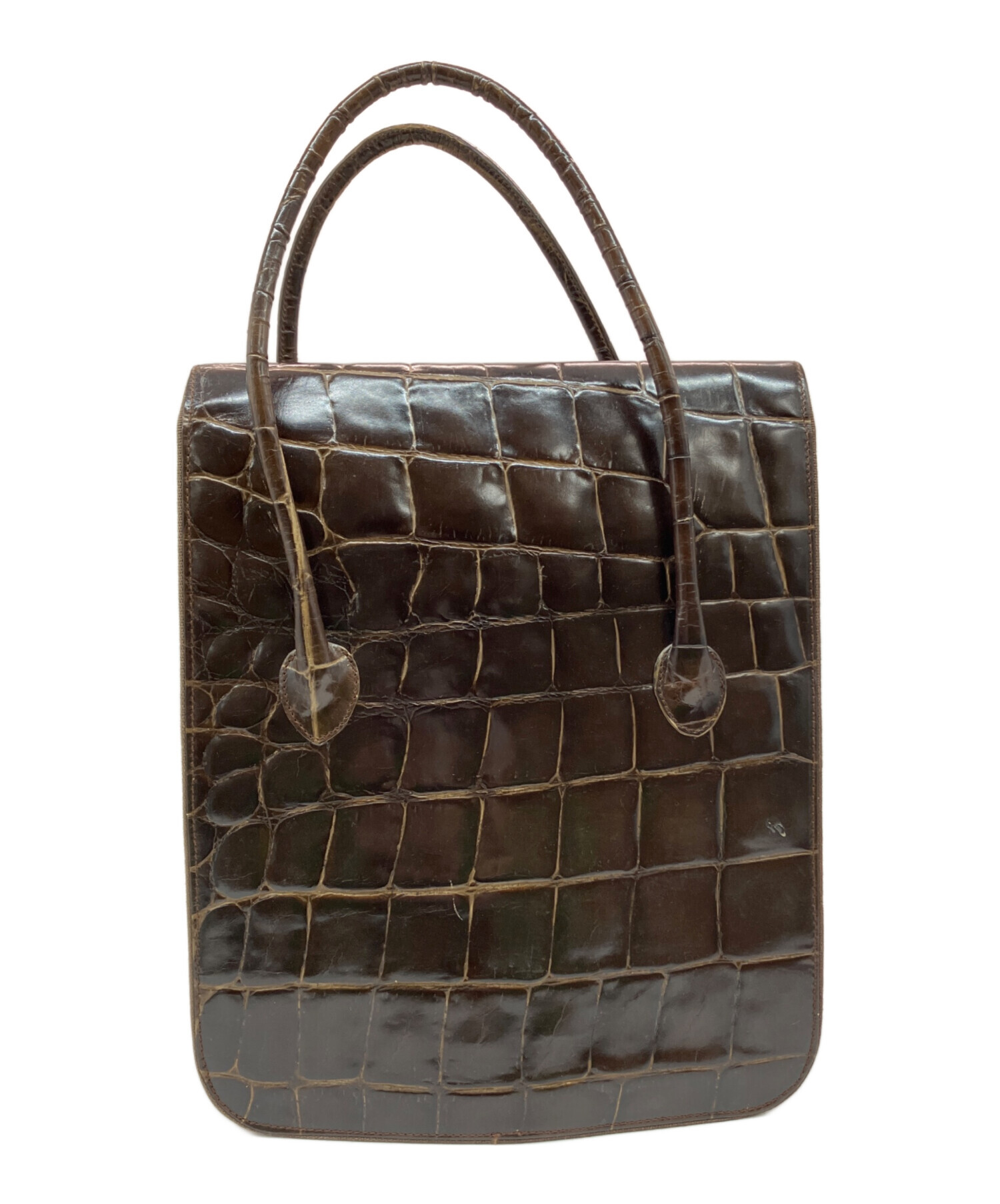 中古・古着通販】GIORGIO ARMANI (ジョルジョアルマーニ) 型押しトート