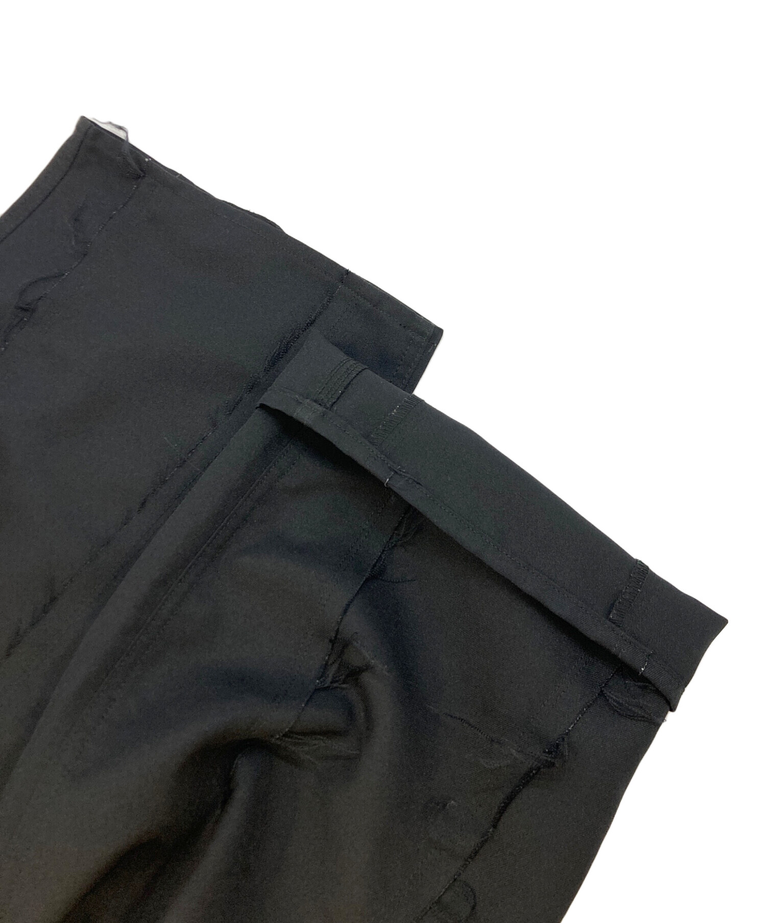 中古・古着通販】jieda (ジエダ) SWITCHING SLACKS ブラック サイズ