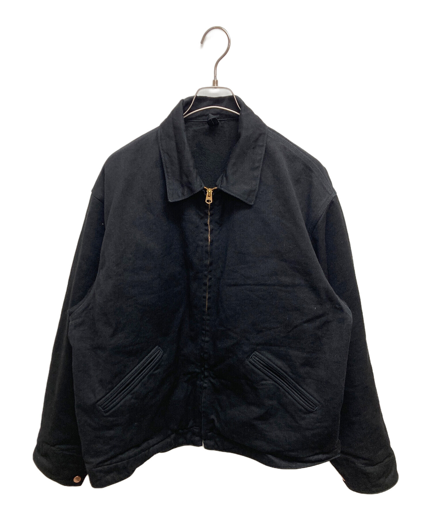 中古・古着通販】COMOLI (コモリ) ブラックデニム ジップショート
