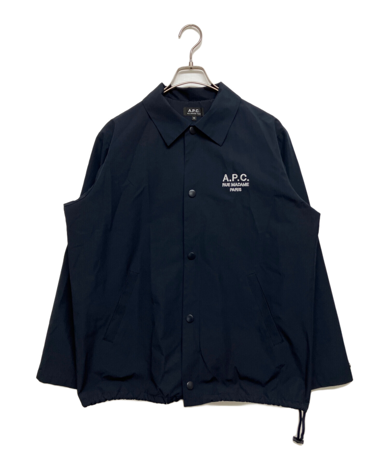 中古・古着通販】A.P.C. (アーペーセー) コーチジャケット ネイビー