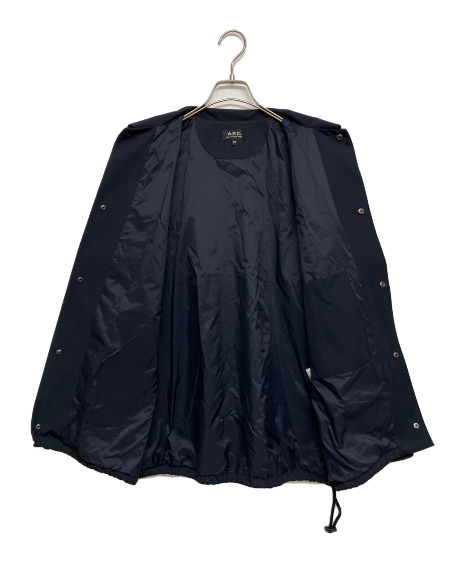 中古・古着通販】A.P.C. (アーペーセー) コーチジャケット ネイビー