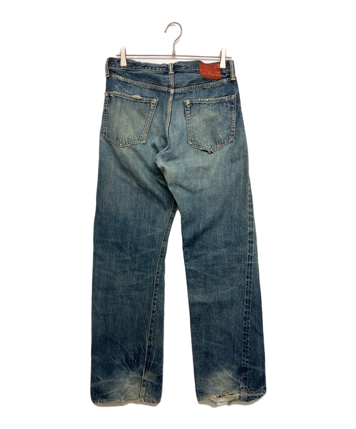 中古・古着通販】KAPITAL (キャピタル) ダメージデニムパンツ