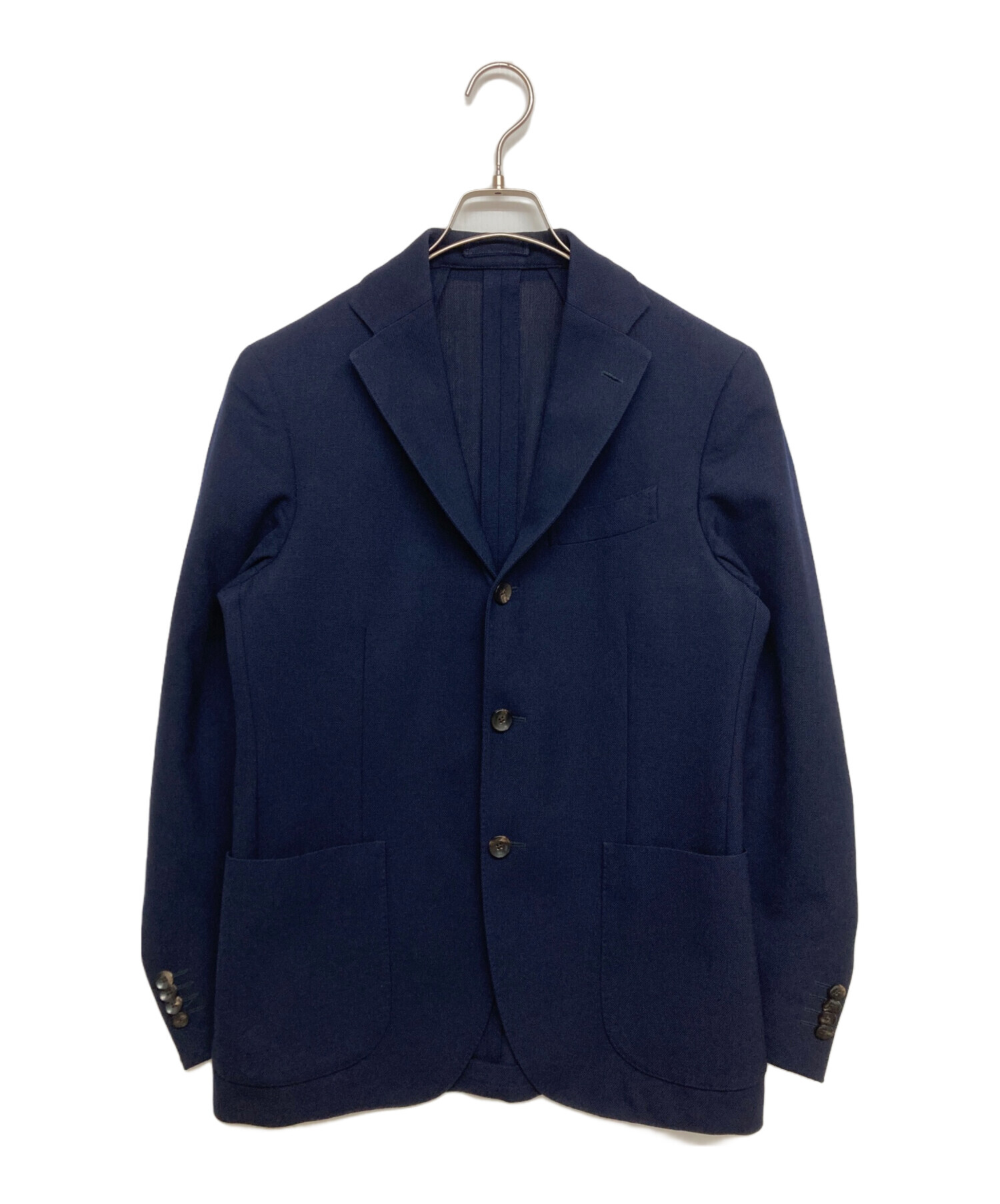 LARDINI テーラードジャケット46ラルディーニ　ネイビー 中古・古着通販】LARDINI (ラルディーニ) テーラードジャケット