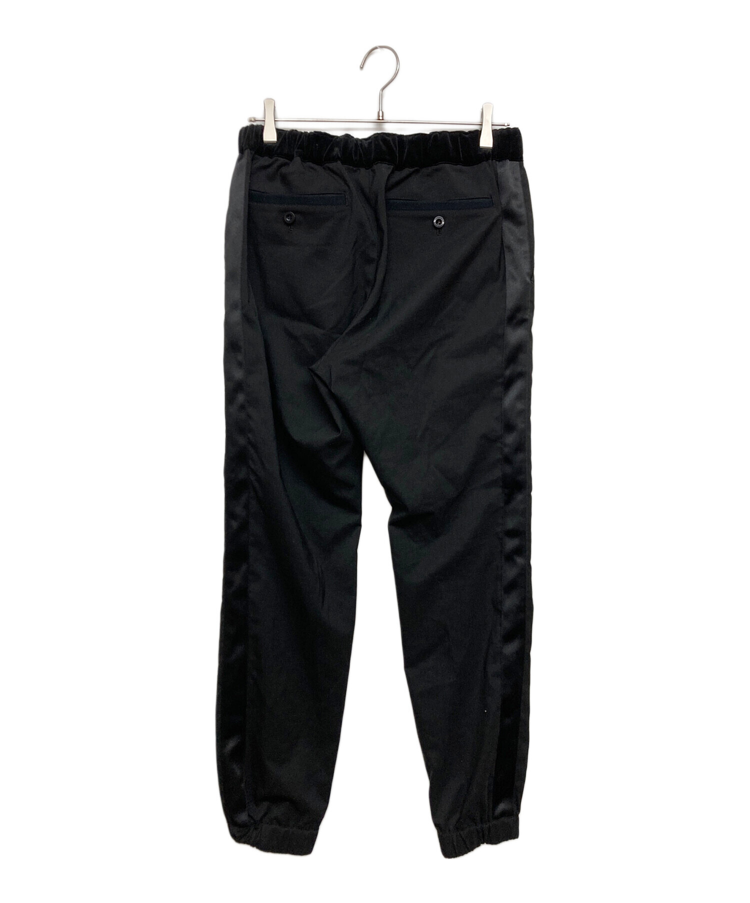 Sacai 2024ss スーチングパンツ　サイズ1 ネイビー 中古・古着通販】sacai (サカイ) ドッキングスーチング パンツ