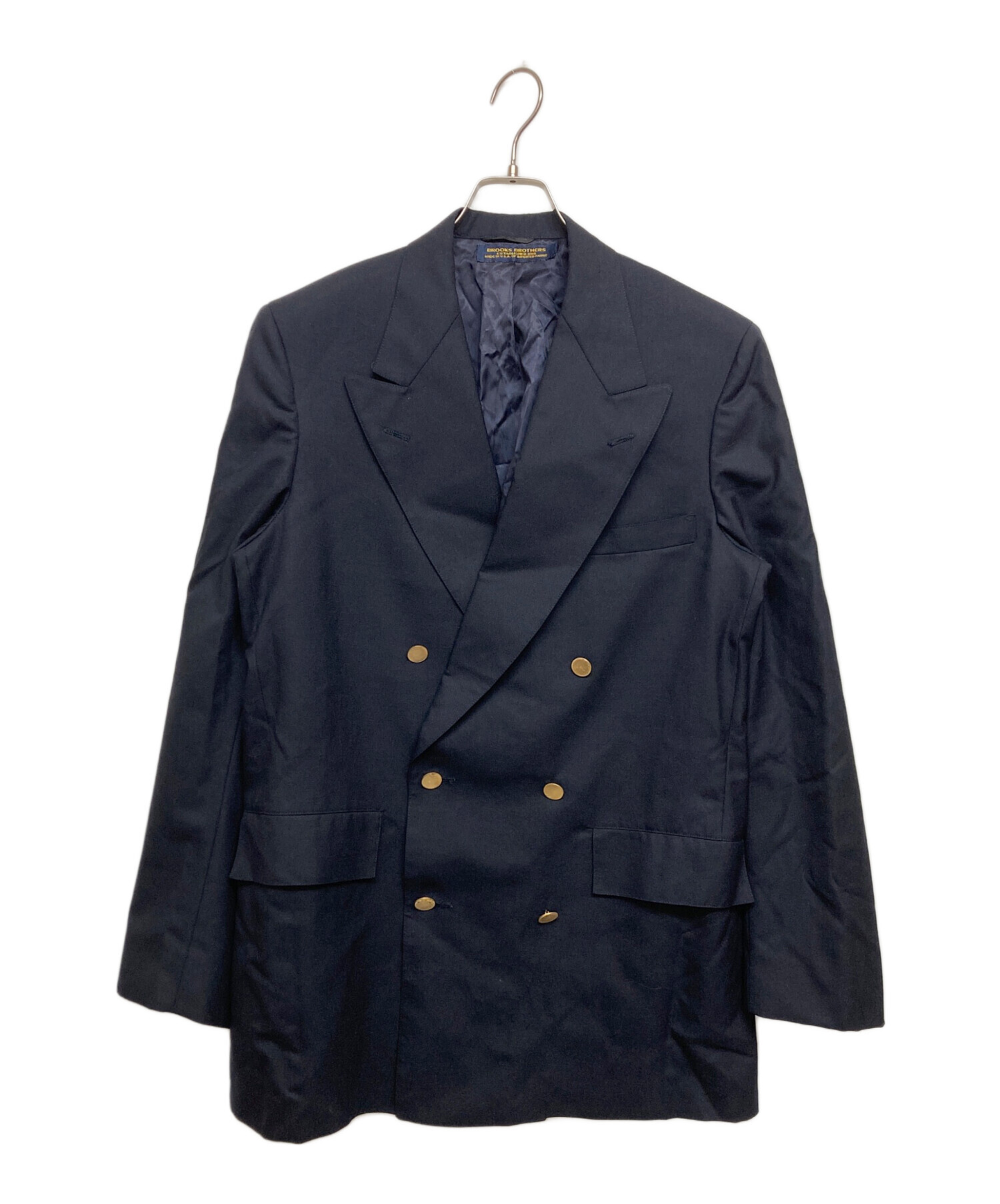 ブルックスブラザーズ 紺ブレザー 中古品美品 中古・古着通販】BROOKS BROTHERS (ブルックスブラザーズ) 金釦