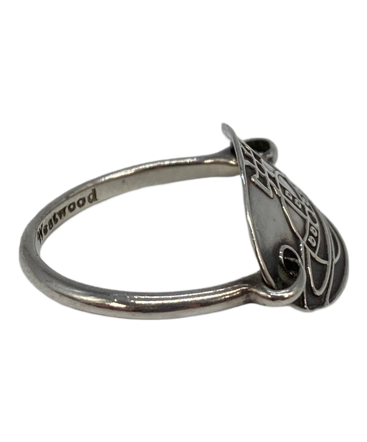 廃盤美品 Vivienne Westwoodオーブ プレートリング 中古・古着通販】Vivienne Westwood (ヴィヴィアンウエストウッド