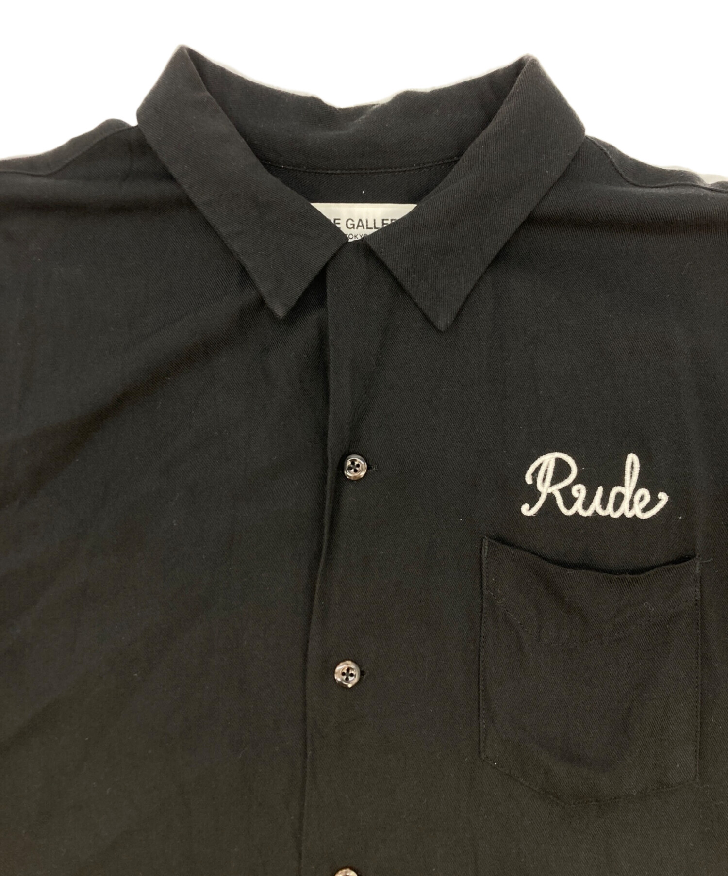 中古・古着通販】RUDE GALLERY (ルードギャラリー) 刺繍アロハオープン