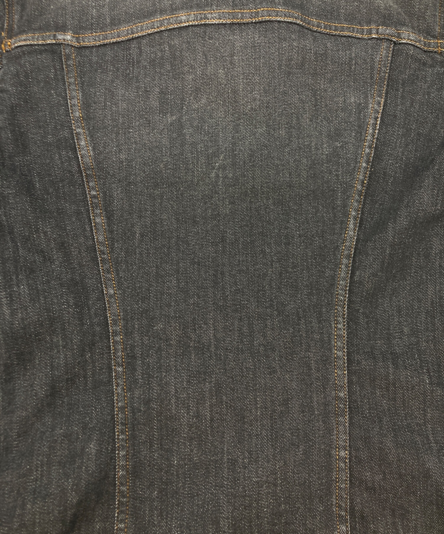中古・古着通販】GUCCI (グッチ) デニムジャケット ブラック サイズ