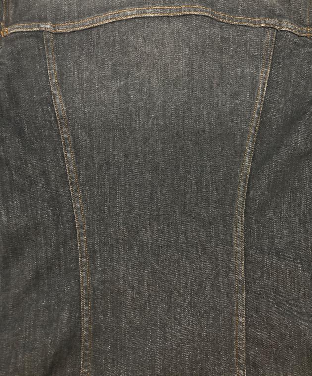 中古・古着通販】GUCCI (グッチ) デニムジャケット ブラック サイズ