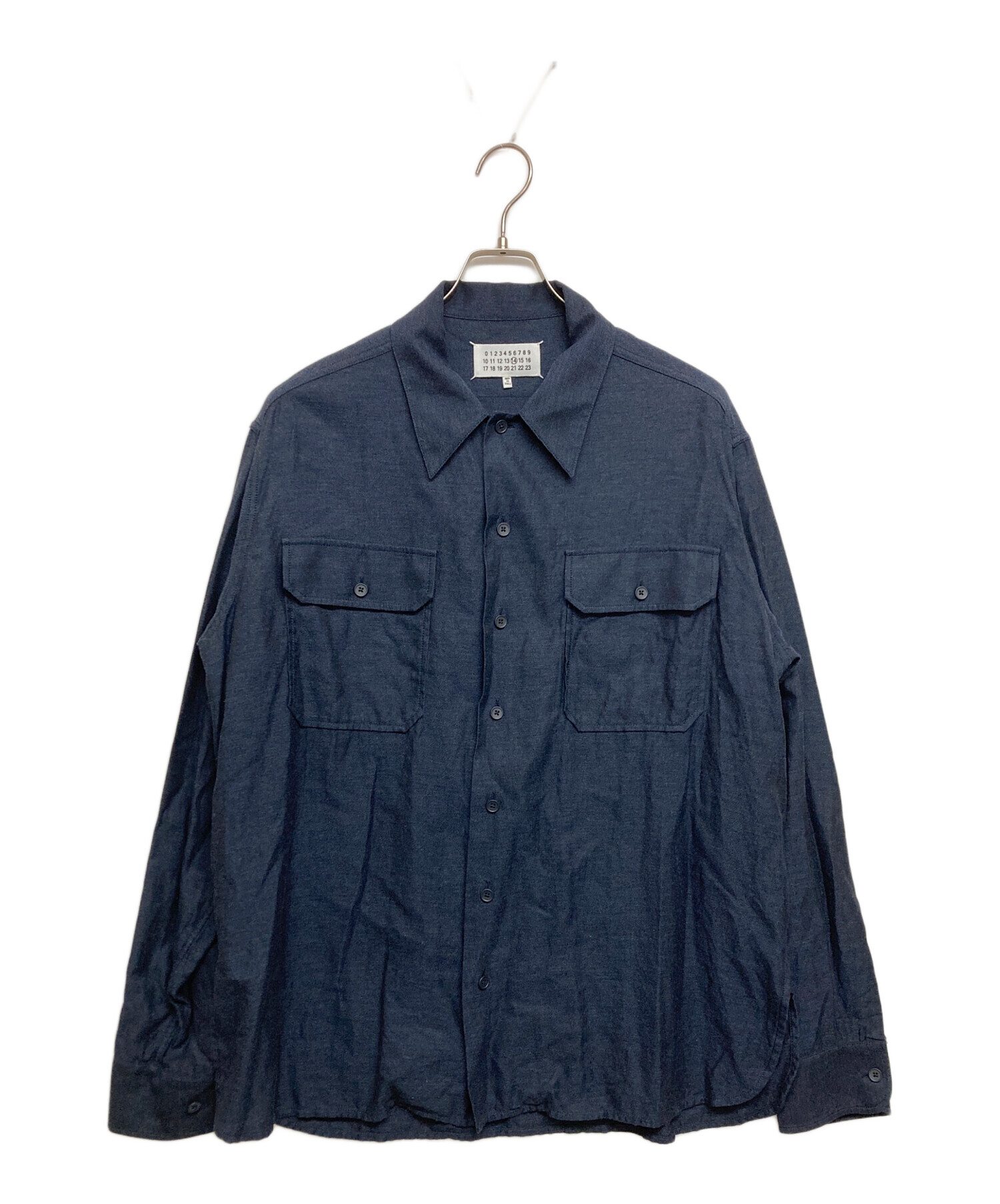 中古・古着通販】Maison Margiela (メゾンマルジェラ) ワーカーシャツ 中古・古着通販】Maison Margiela (メゾンマルジェラ) ワーカーシャツ