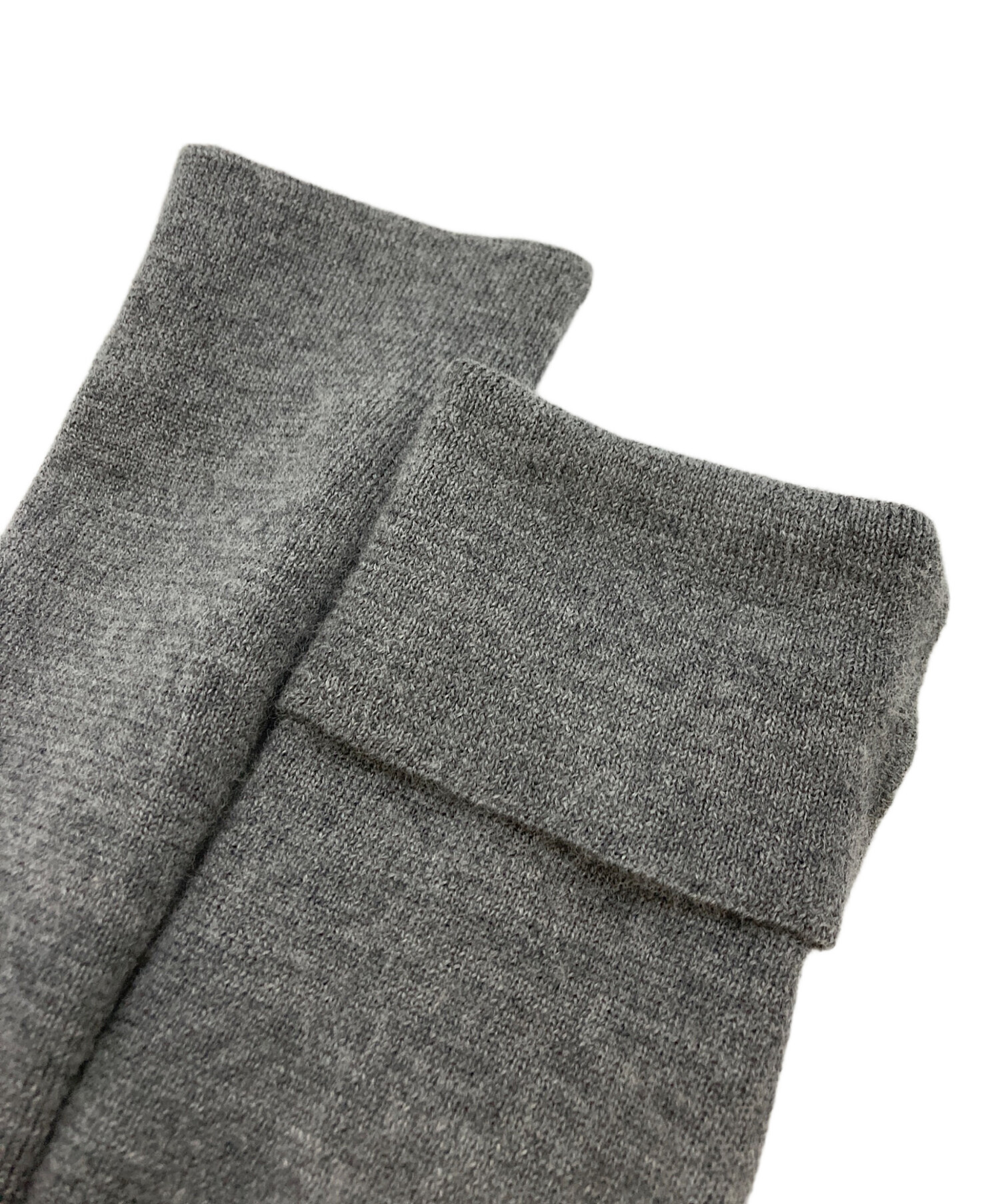 中古・古着通販】YOHJI YAMAMOTO (ヨウジヤマモト) 切替ニット グレー
