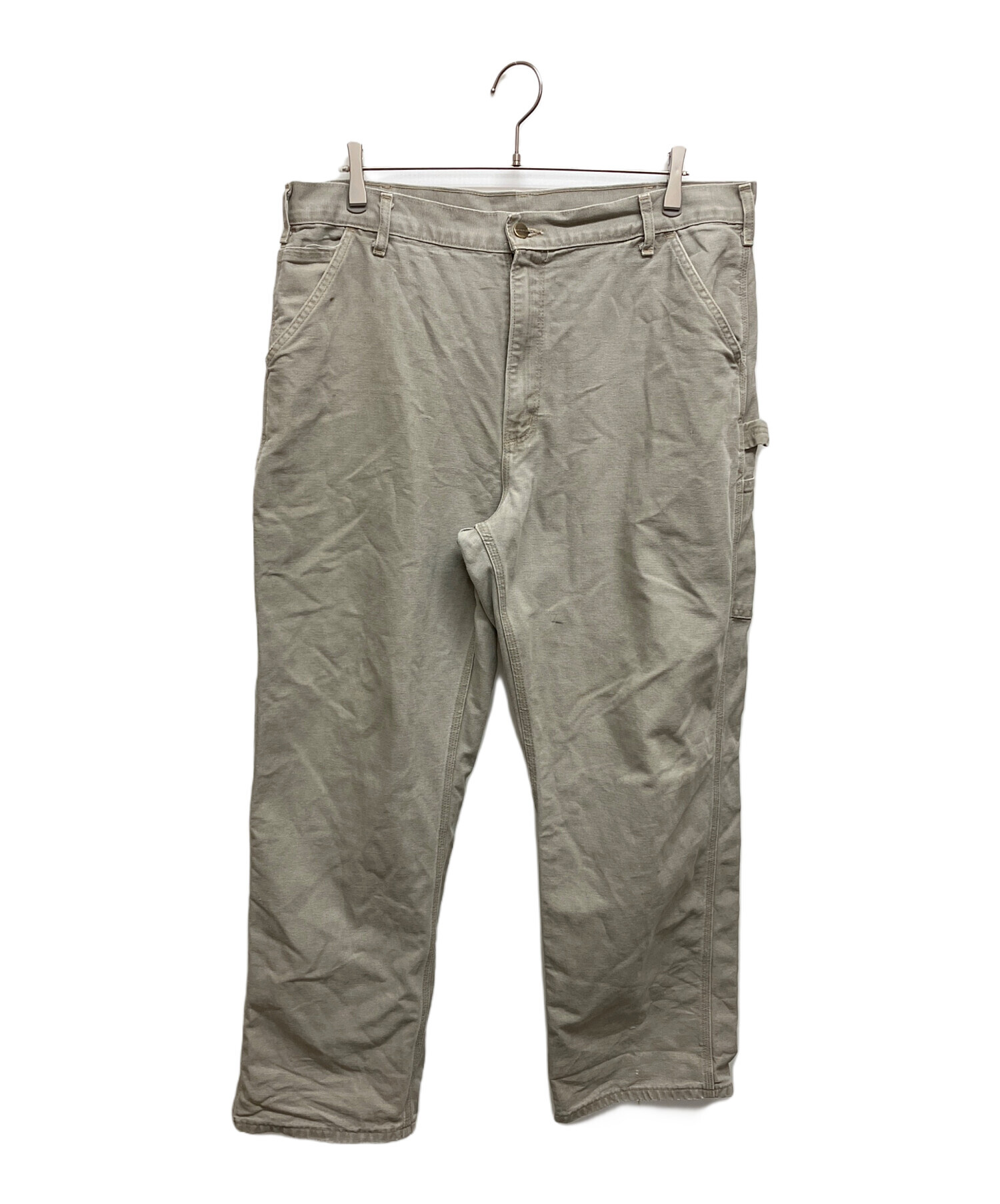 Carhartt ベージュ グレージュ　ワークパンツ　ペインターパンツ 中古・古着通販】CarHartt (カーハート) ペインターパンツ ベージュ