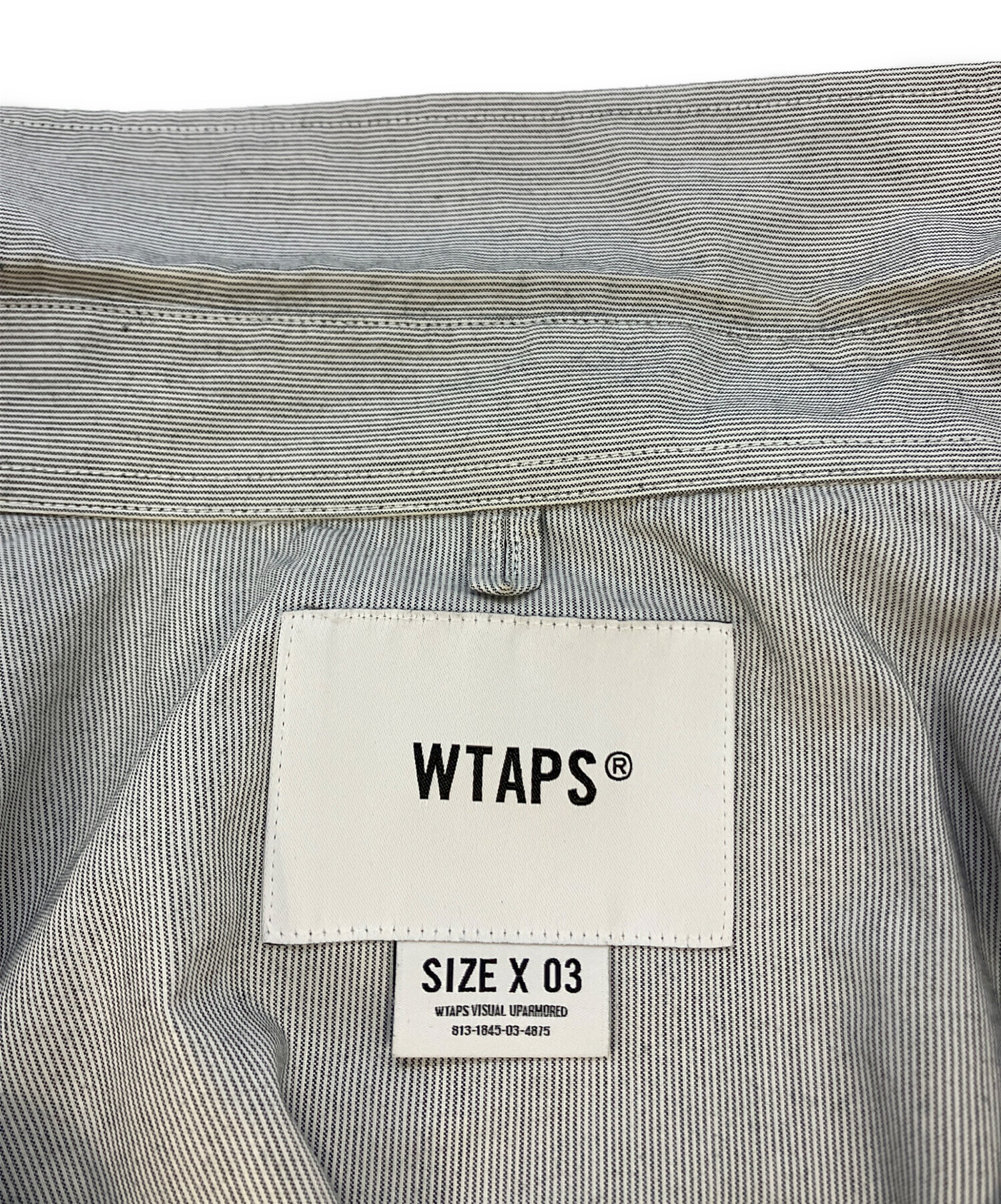 中古・古着通販】WTAPS (ダブルタップス) シャツ BD 01 / LS / CTPL