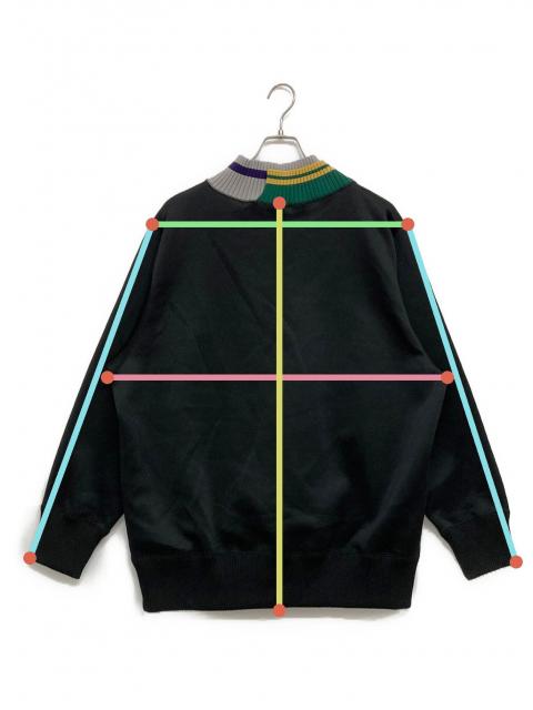 中古・古着通販】KOLOR (カラー) P/R/P MIX V-NECK SWEAT／ダンボール